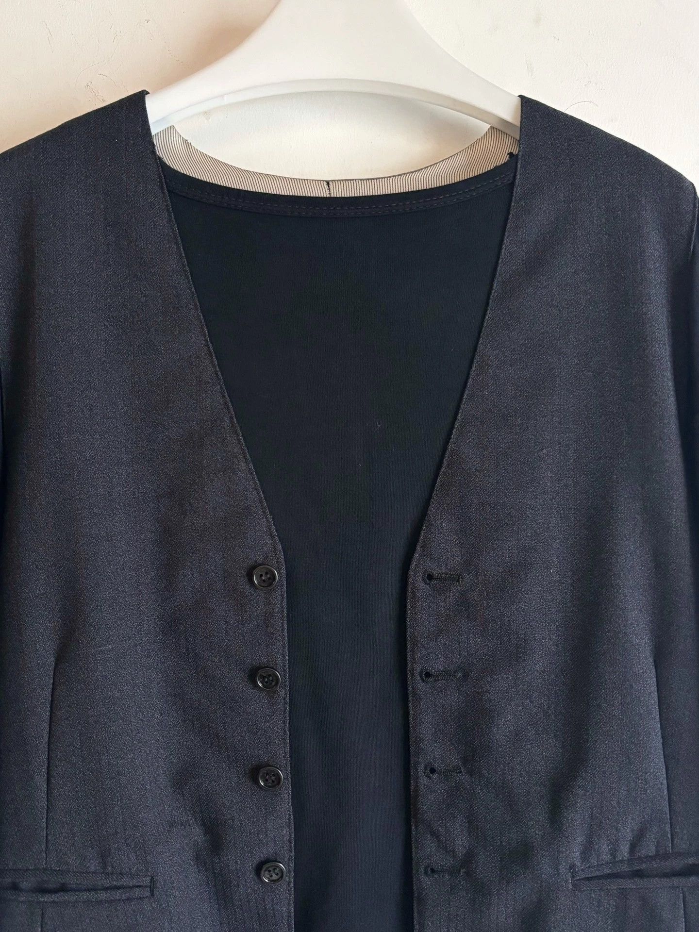 Maison Margiela MMM Line0 0 10 Artisanal Recycled Vest-Hoodie AW2004 2 Size M / US 6-8 / IT 42-44 - 3 Thumbnail
