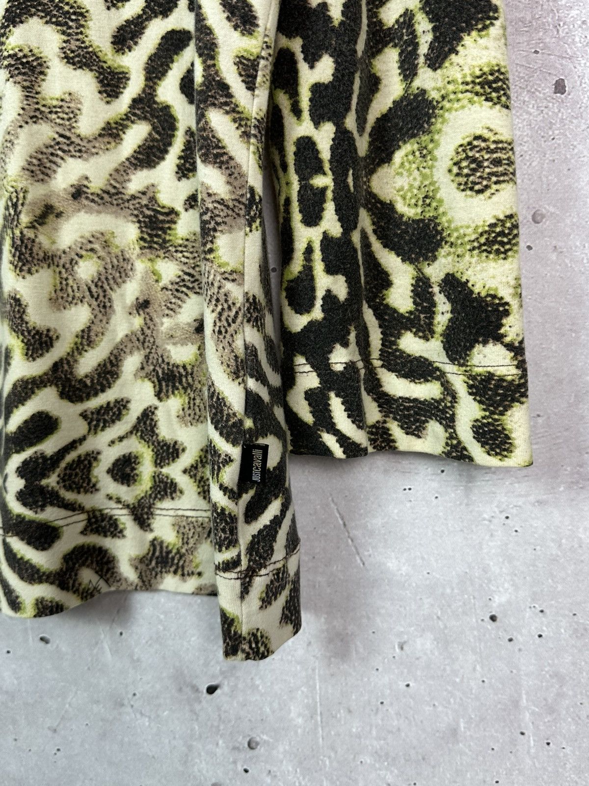 Just Cavalli Just Cavalli Vintage Printed Cotton Long Sleeve Jumper Size S / US 4 / IT 40 - 4 Thumbnail