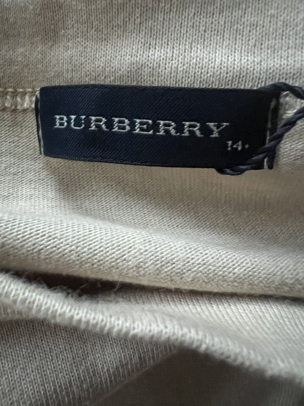 Burberry Burberry Hidden Trin T-Beige Long Sleeve Size US XS / EU 42 / 0 - 2 Thumbnail