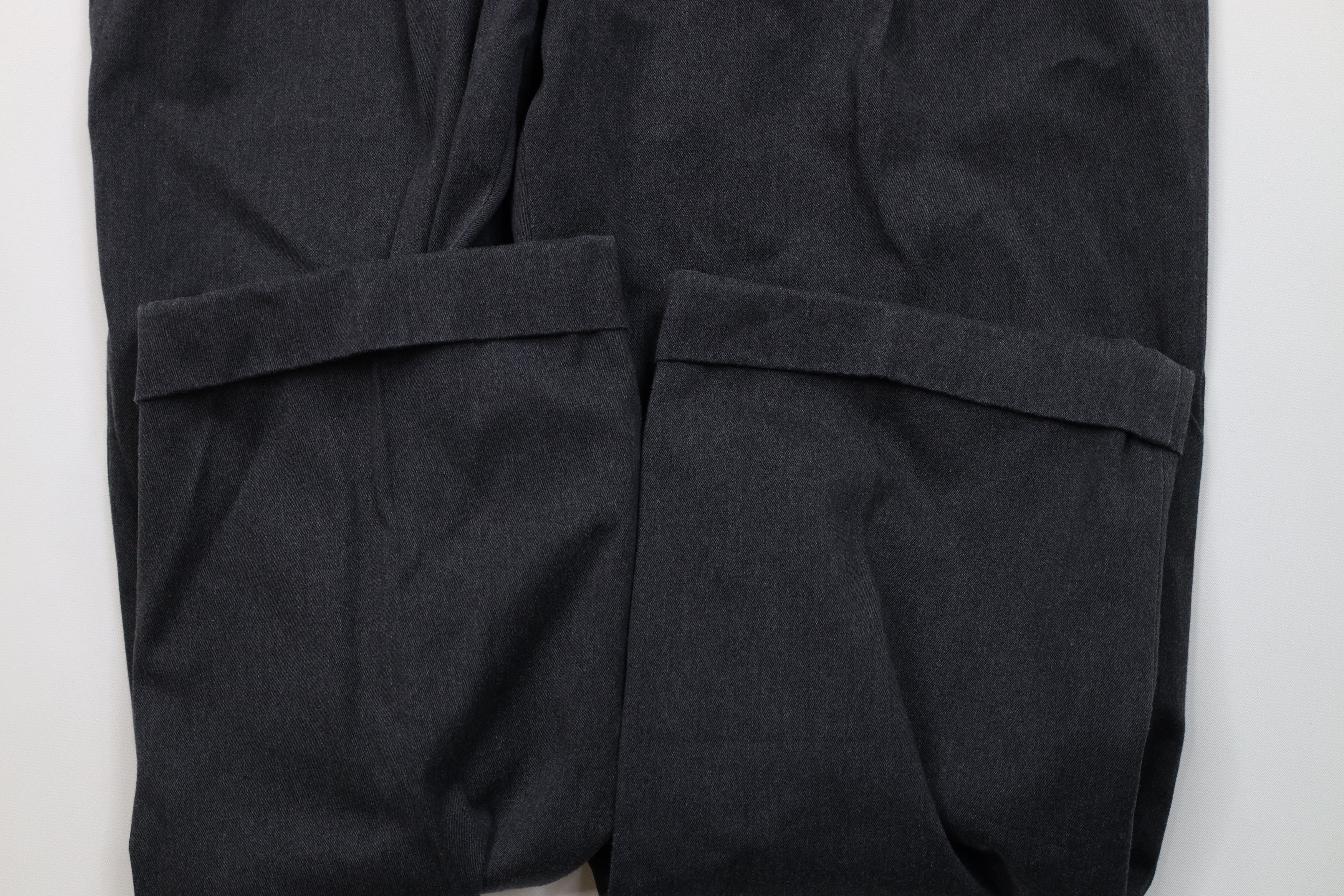 Lands' End Vintage 90s Lands End Heavyweight Wide Leg Chino Pants Size US 38 / EU 54 - 5 Thumbnail
