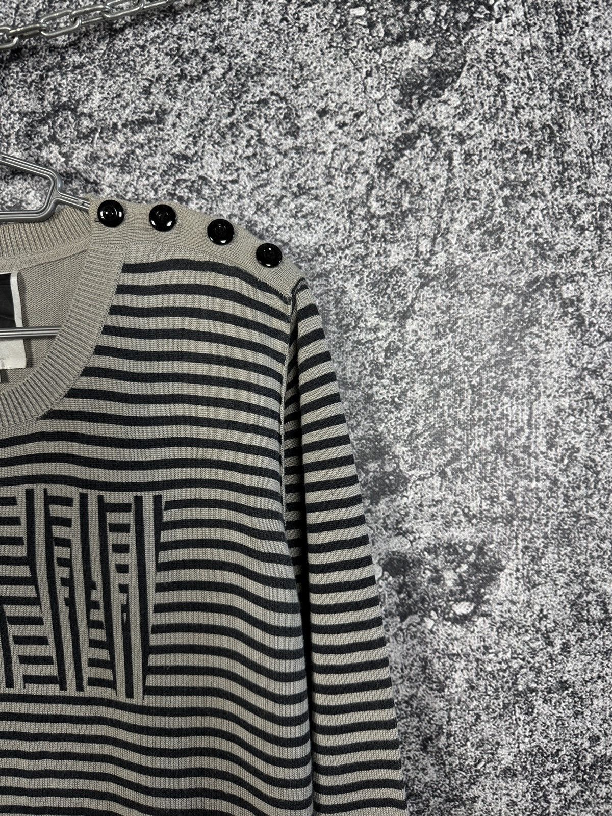 G-Star G-Star Raw Nelson R Knit L/S Striped Sweatshirt Pullover XL Size US XL / EU 56 / 4 - 2 Thumbnail