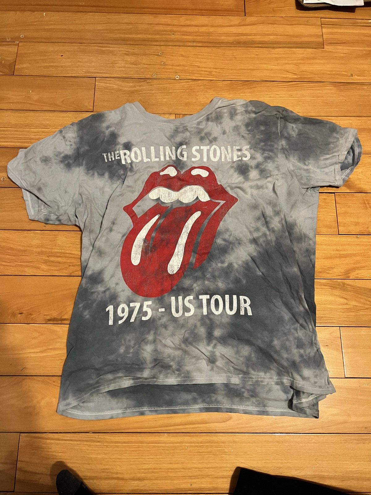 The Rolling Stones Vintage 1975 The Rolling Stones concert T-Shirt ...