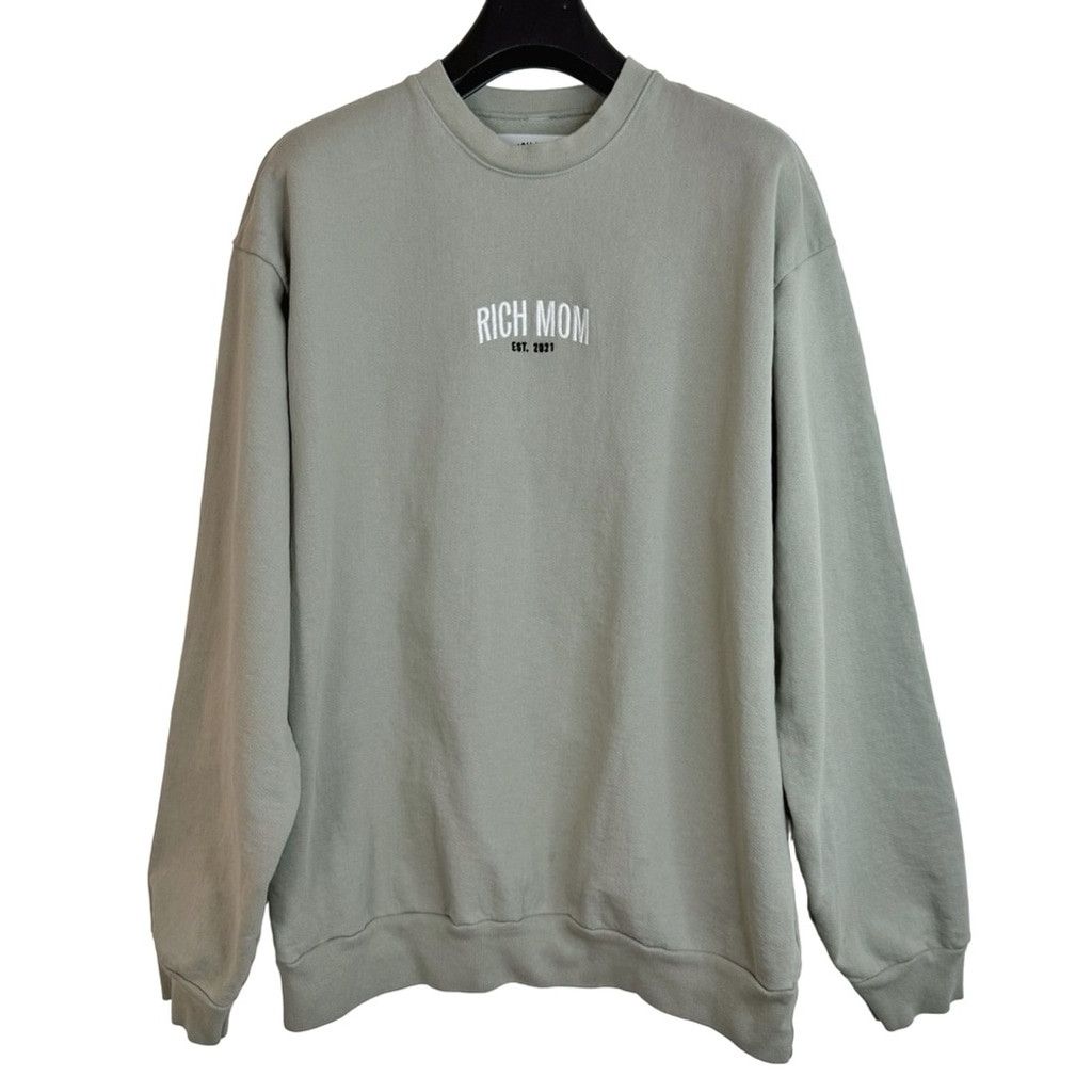 Other RICH MOM GEAR Women's Light Olive Heavyweight Sweatshirt L Size L / US 10 / IT 46 - 2 Thumbnail