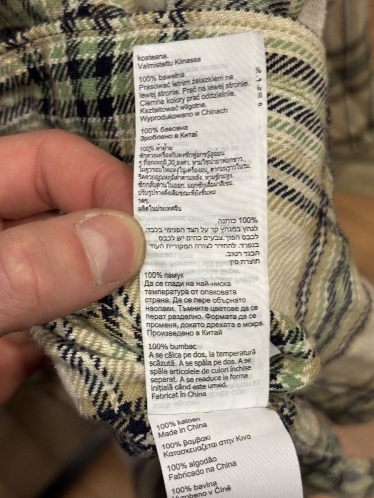 Allsaints Allsaints Flannel Shirt Size US M / EU 48-50 / 2 - 8 Thumbnail