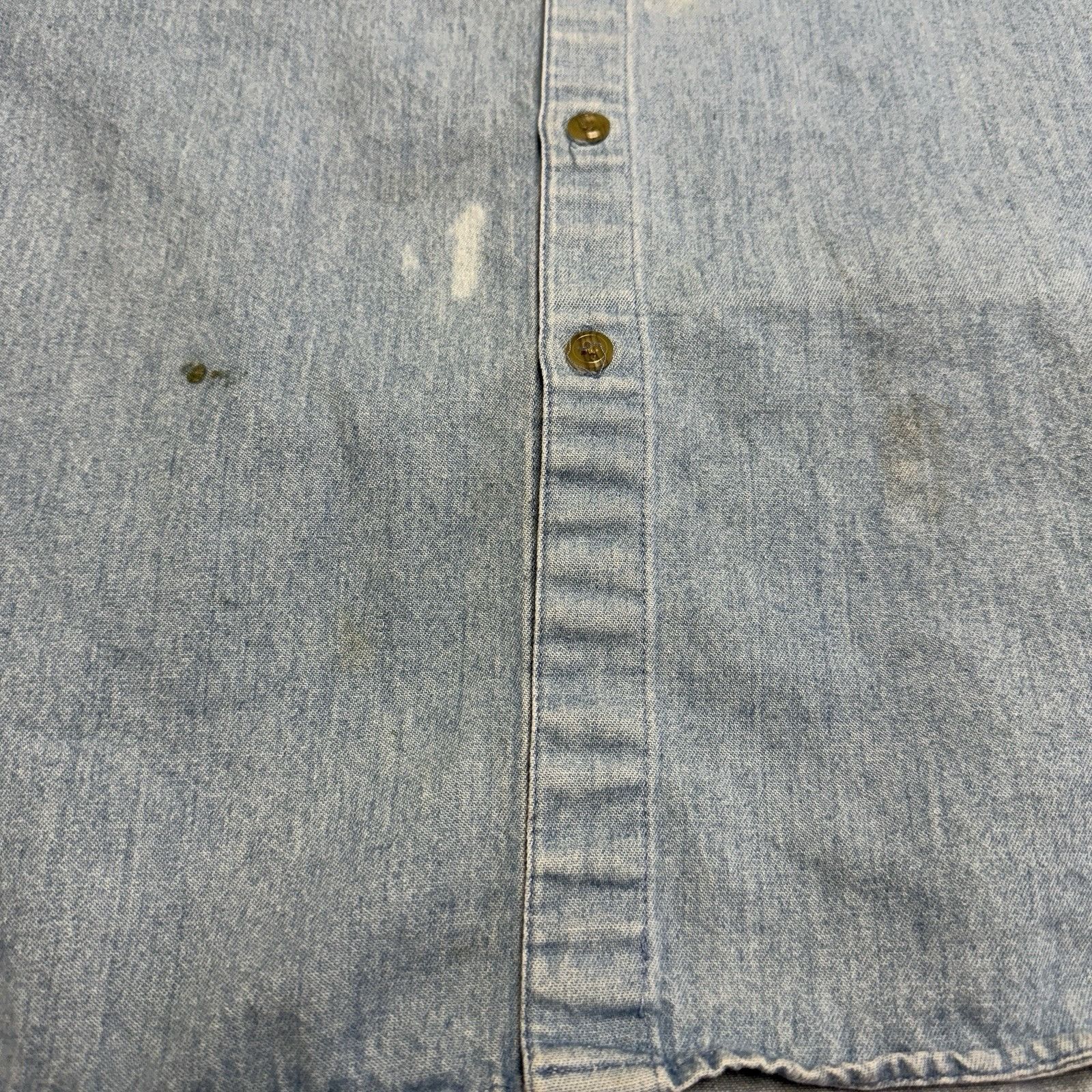Vintage Vintage Duxbak Shooting/Hunting Long Sleeve Blue Button Up Size US XL / EU 56 / 4 - 8 Thumbnail