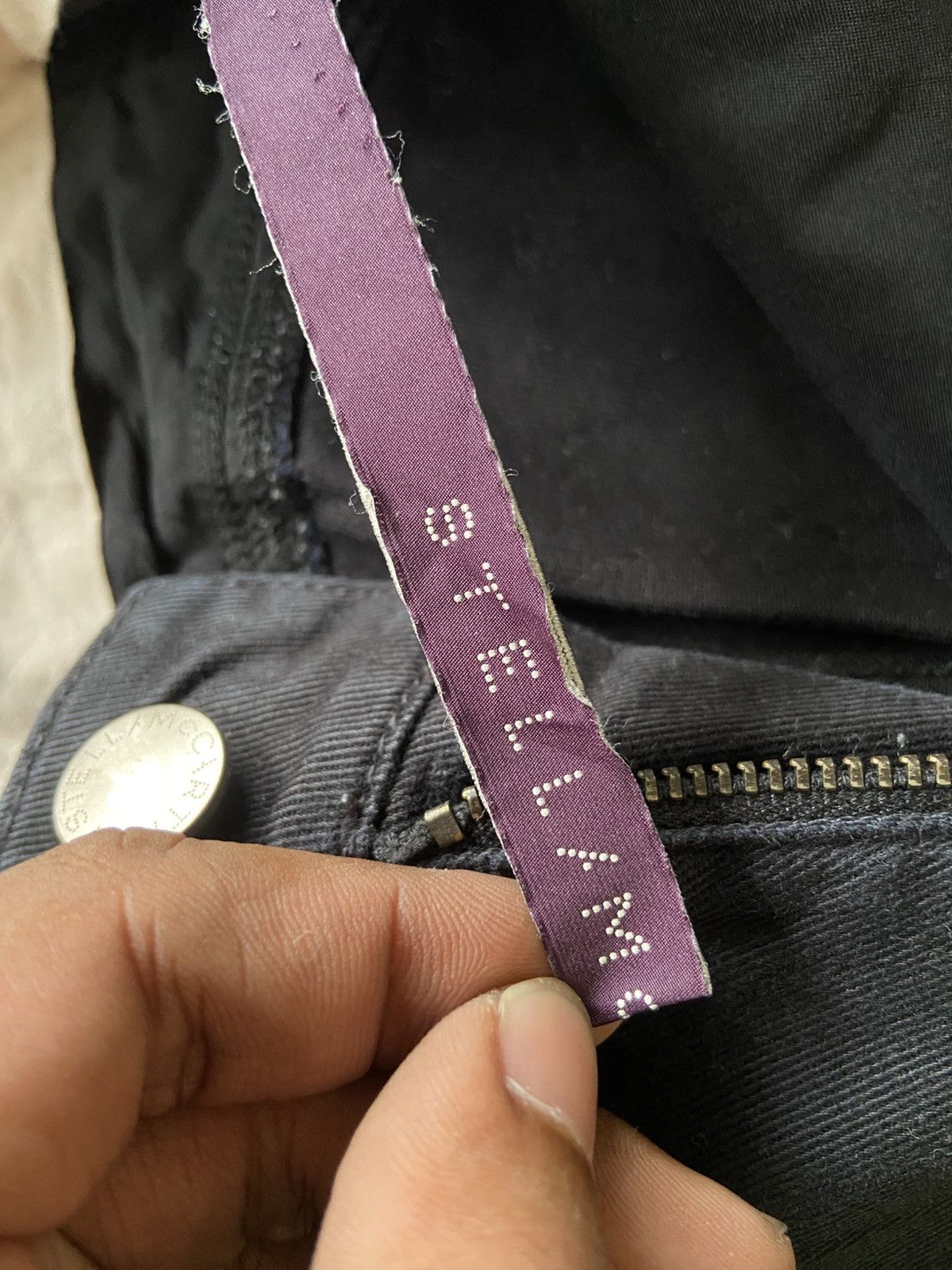 Stella McCartney Stella McCartney - Jeans With Velvet Leg Zip Pants Size 26" / US 2 / IT 38 - 6 Thumbnail