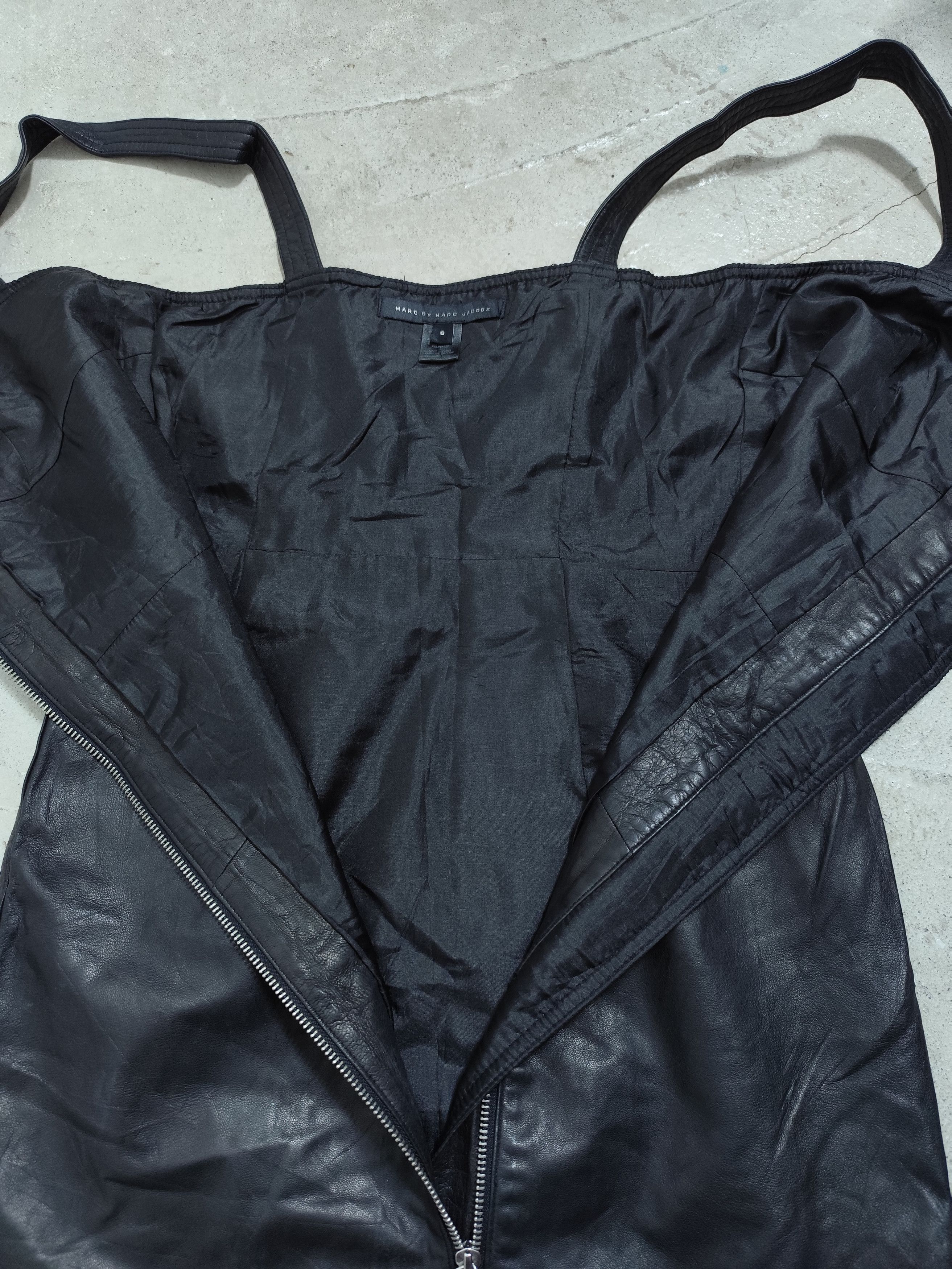 Marc Jacobs Marc by Marc Jacobs lambskin leather mid dress Size M / US 6-8 / IT 42-44 - 6 Thumbnail