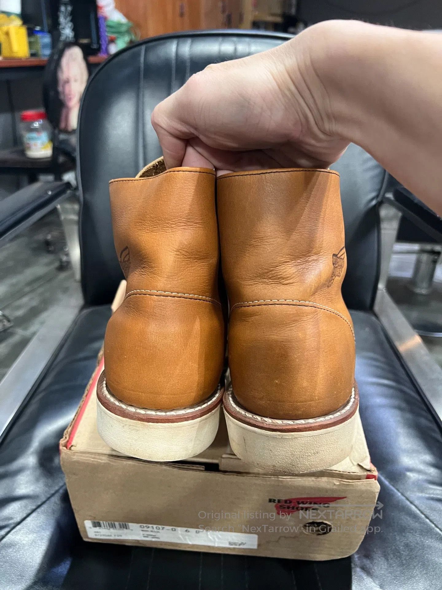 Red Wing Red Wing 9107 Steel Stamp Work Boots. Size US 6 / EU 39 - 3 Thumbnail