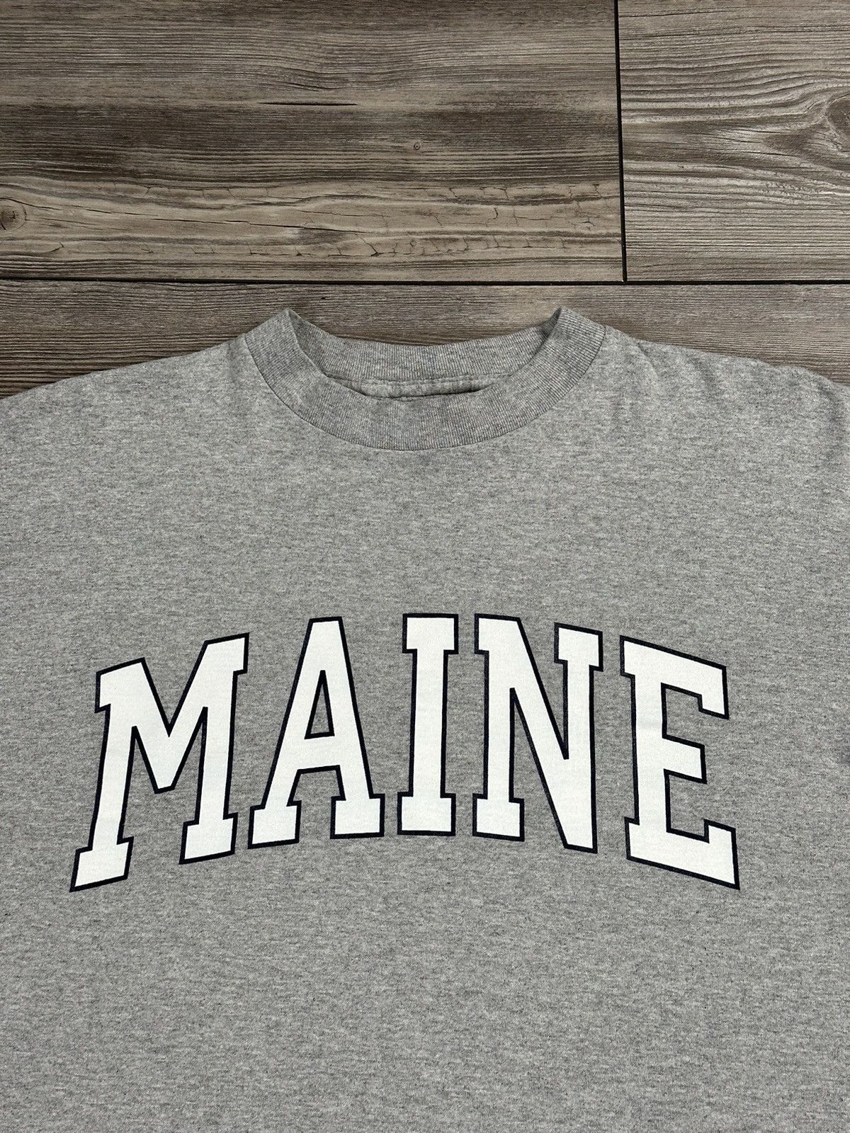 Vintage Vintage 90’s Maine Arch Logo Longsleeve Size US L / EU 52-54 / 3 - 2 Thumbnail
