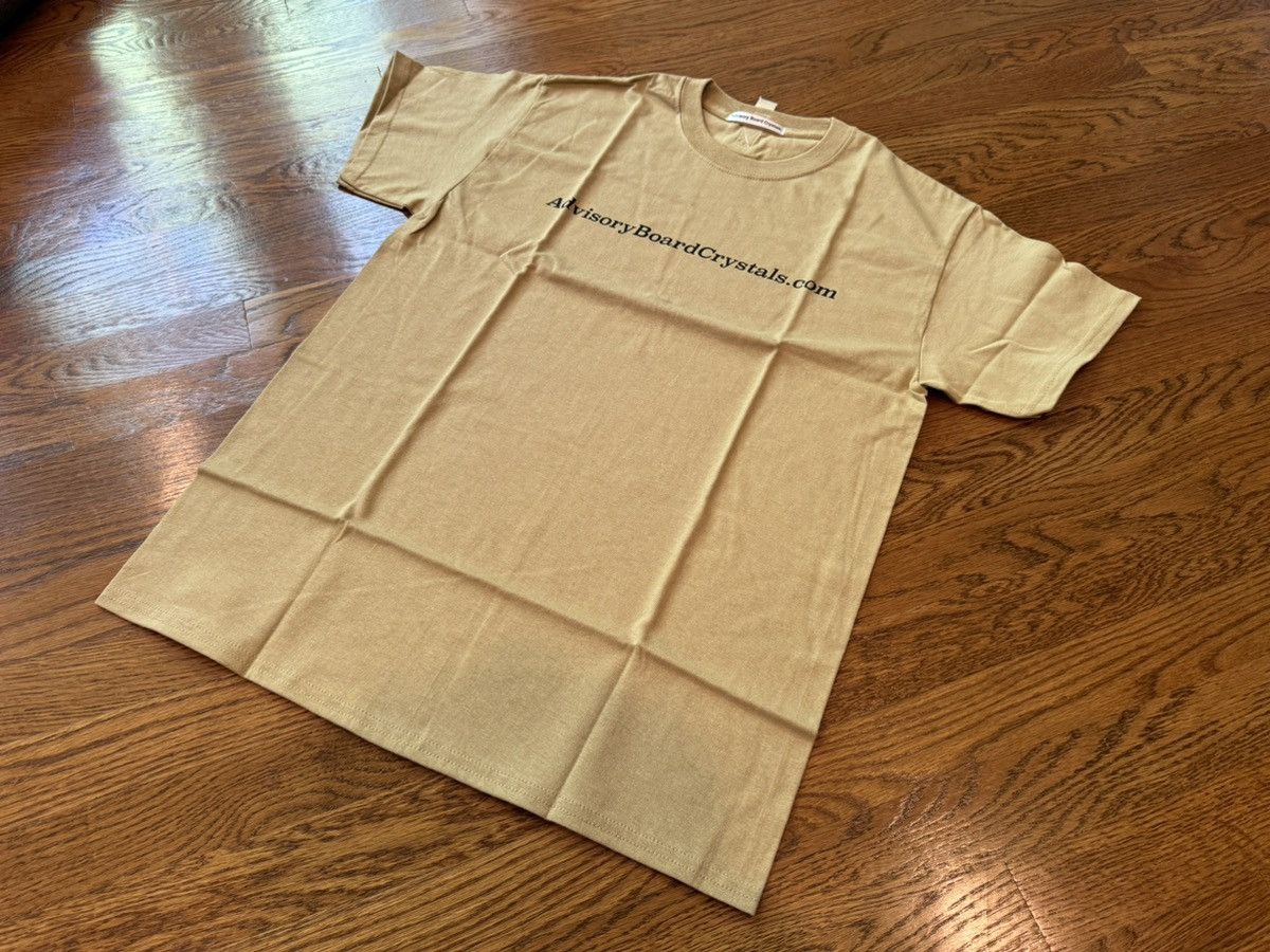 Advisory Board Crystals Medium ABC Website Tee Gold Tan Shirt abc 123. Size US M / EU 48-50 / 2 - 3 Thumbnail