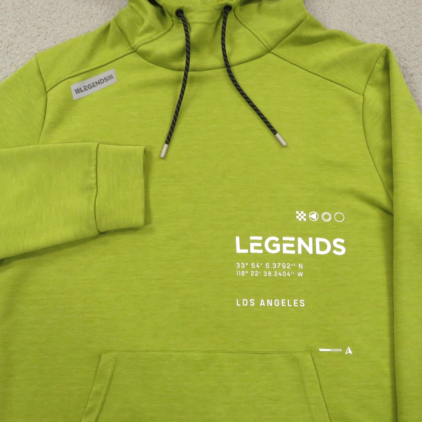 Vintage Legends Hawthorne Track Sweat Suit Men Large Hoodie Jogger Pant Hooded Tech Knit Size US L / EU 52-54 / 3 - 3 Thumbnail