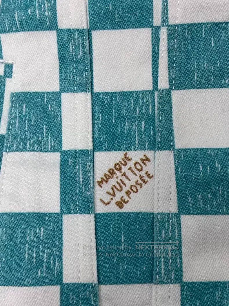 Louis Vuitton Louis Vuitton Lapel checkerboard single-breasted denim jac Size US L / EU 52-54 / 3 - 3 Thumbnail