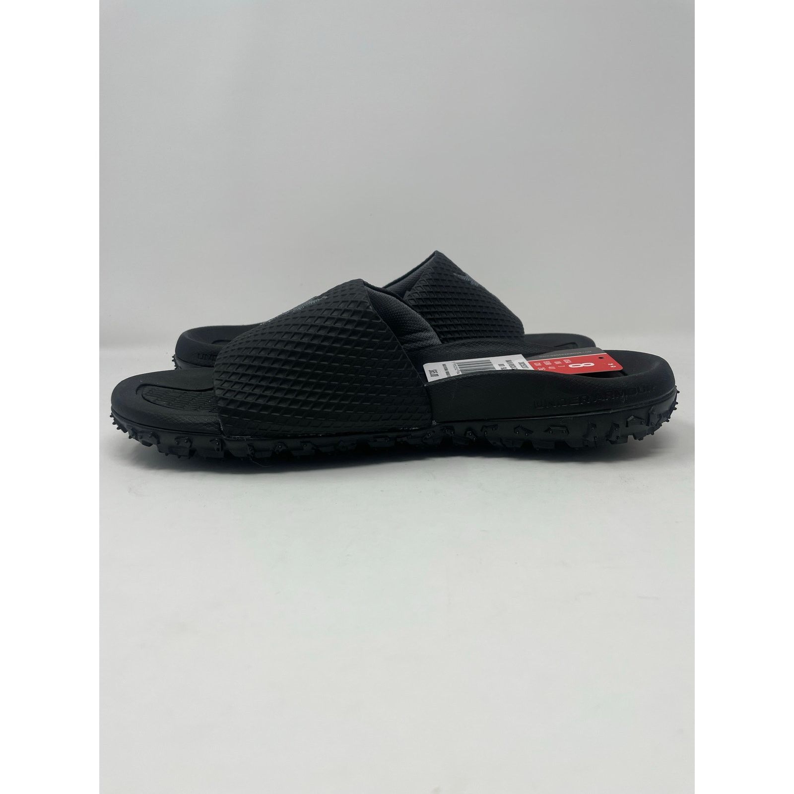 Under Armour Under Armour UA Project Rock SL 2.0 Black Slides Mens Size 8 Size US 8 / EU 41 - 9 Thumbnail
