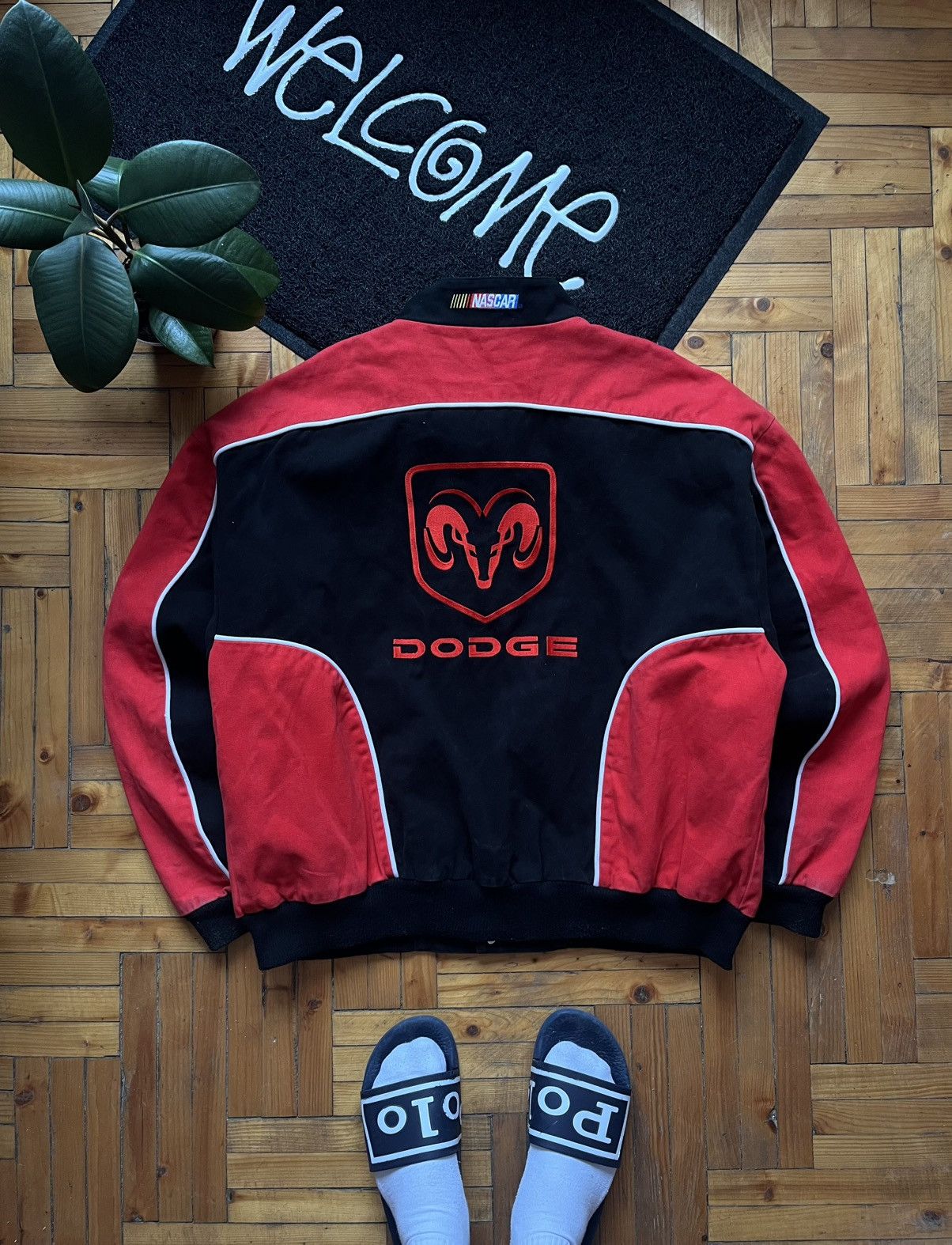 BMW × Vintage Vintage Dodge F1 Streetwear Nascar 90's Racing Jacket Size US XL / EU 56 / 4 - 1 Thumbnail