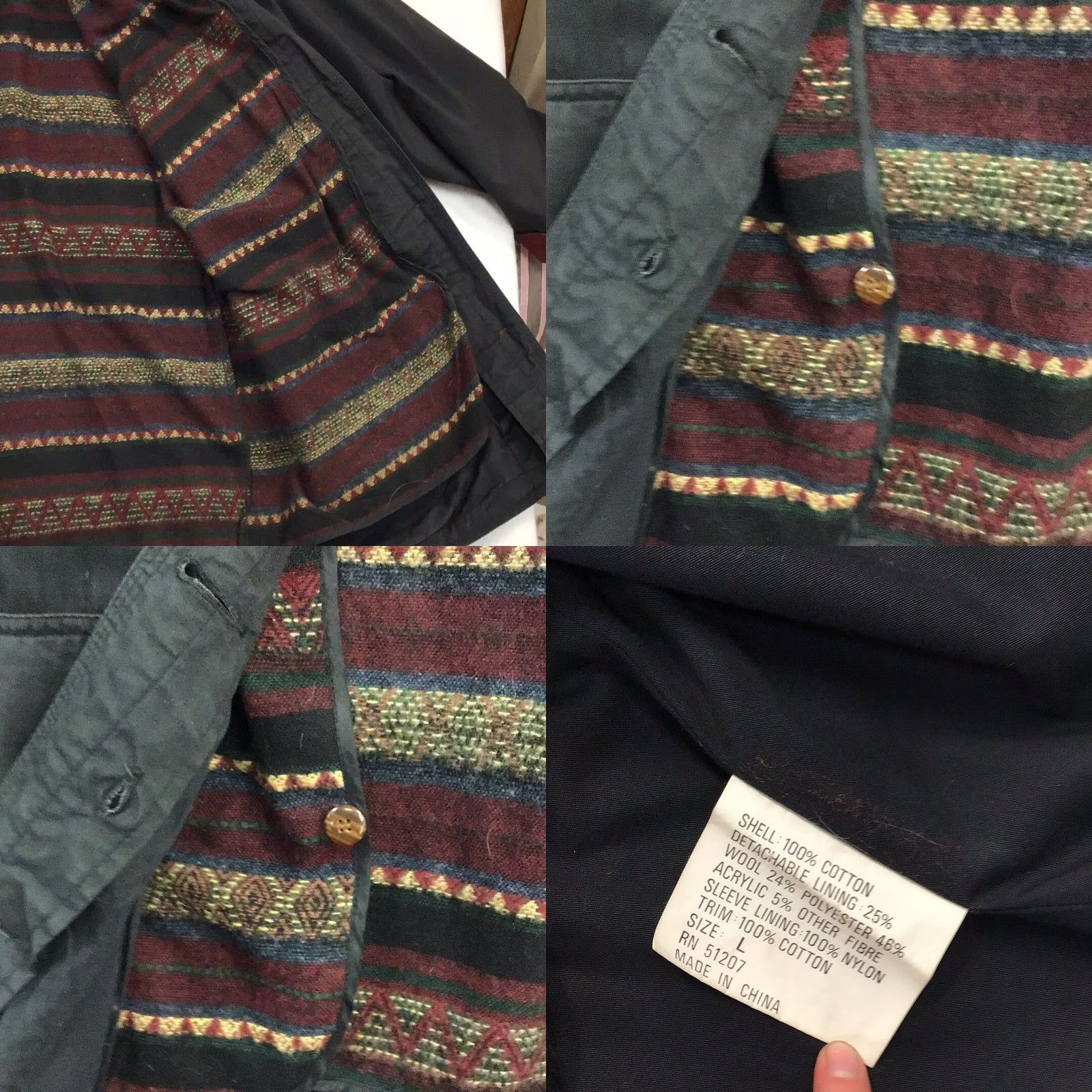 Talbots Talbots Men Jacket Wool Overcoat L Black Men’s Two Piece Wool Jacket #1256 Size US L / EU 52-54 / 3 - 9 Thumbnail