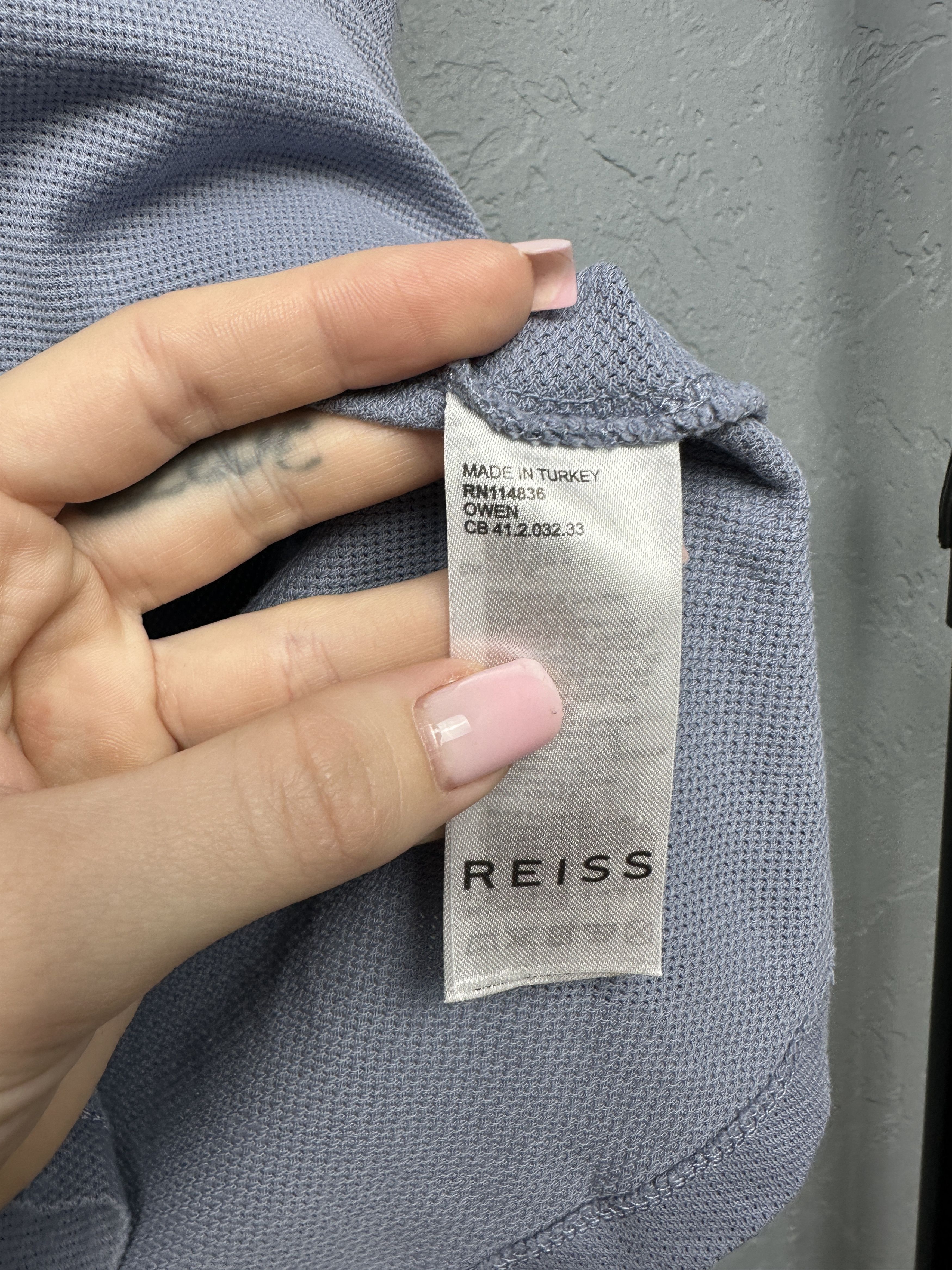 Reiss Reiss Mens Polo Shirt Size US XL / EU 56 / 4 - 5 Thumbnail