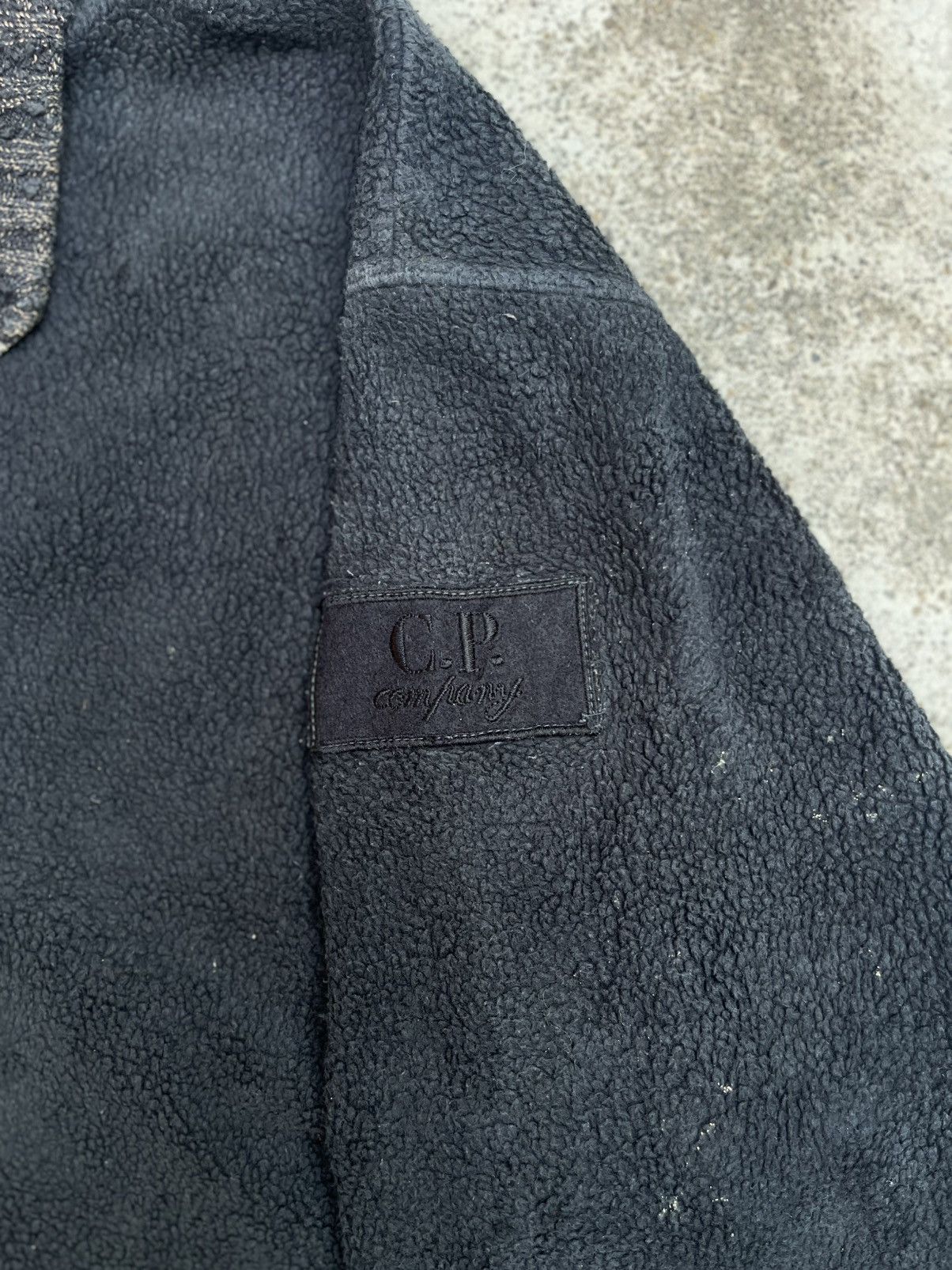 C.P. Company × Vintage Vintage C.P. Company Half Zip Fleece Pullover Size US M / EU 48-50 / 2 - 4 Thumbnail