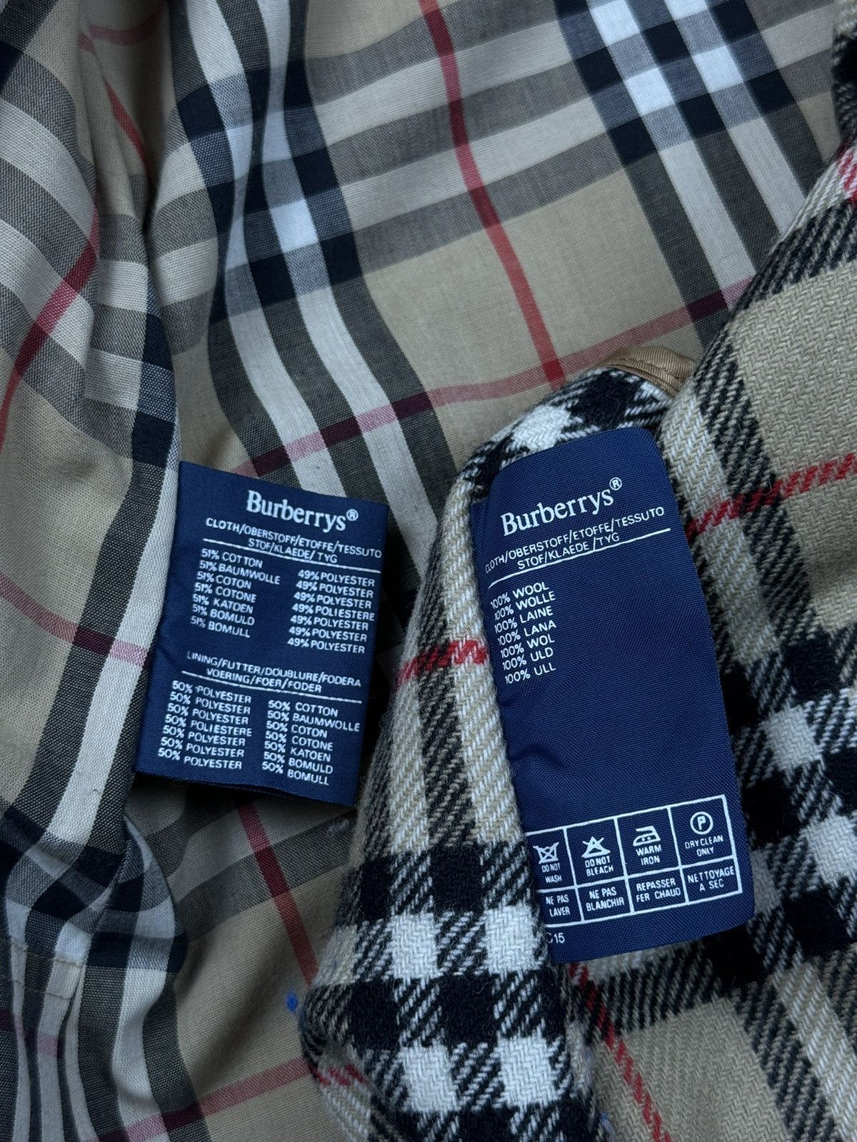 Burberry Vintage trench coat Burberry original luxury streetwear item Size L / US 10 / IT 46 - 5 Thumbnail