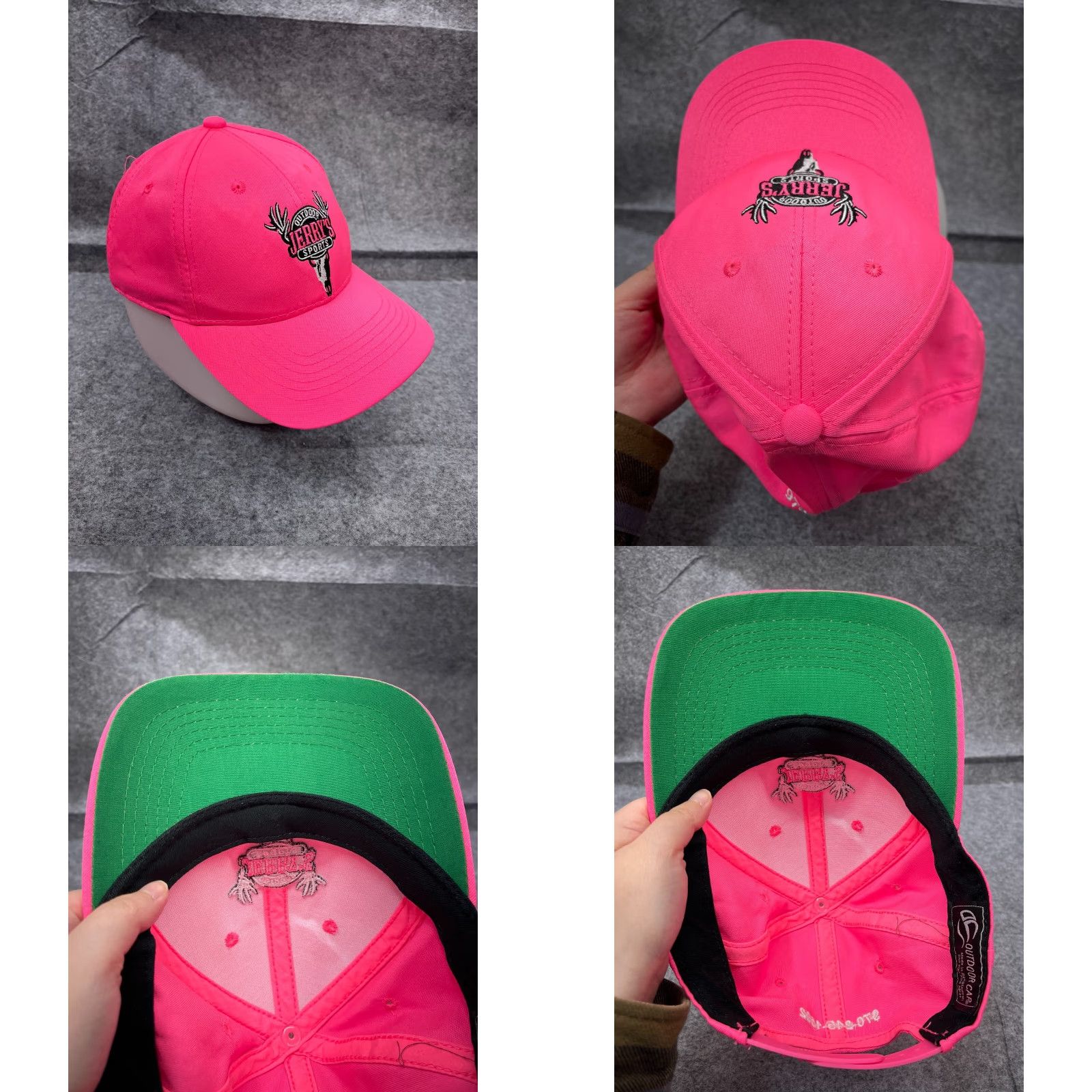 Pinko Outdoor Cap Hat Snapback Adult One Size Pink Cotton Firearms Outdoor Shirt? Size ONE SIZE - 8 Thumbnail