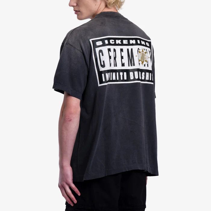 Saint Michael o1h1sh10525 X Denim Tears T-Shirt in Black Size US L / EU 52-54 / 3 - 4 Thumbnail