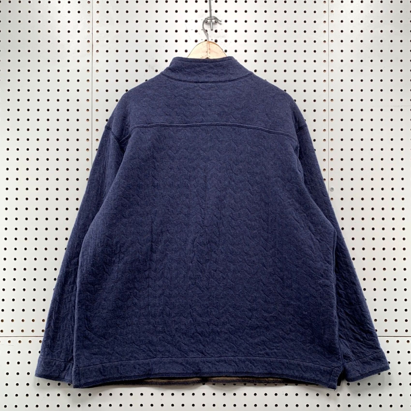 Tommy Bahama Tommy Bahama Sweater Mens XL Reversible 1/4 Zip Pullover Blue Brown Size US XL / EU 56 / 4 - 2 Thumbnail