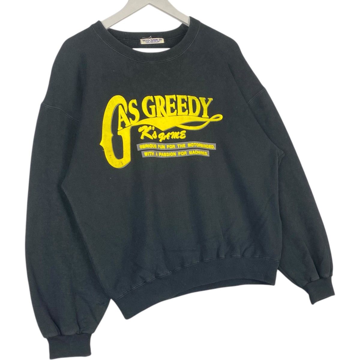 Vintage Vintage K’s Game Printed Crewneck Sweatshirt Black Size M Size US M / EU 48-50 / 2 - 3 Thumbnail