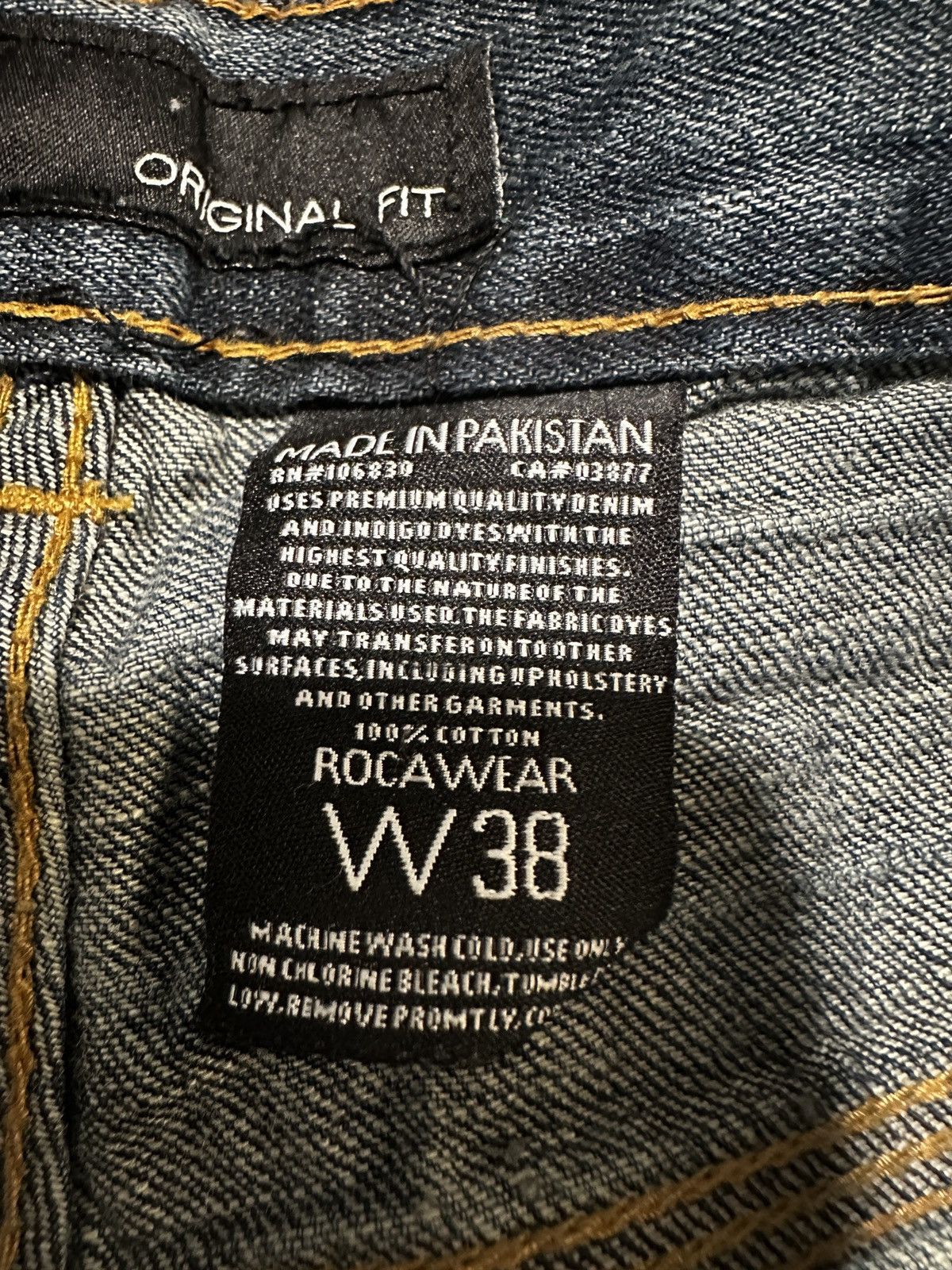 Rocawear Rocawear Y2K Faded Denim Jeans Size US 38 / EU 54 - 6 Thumbnail