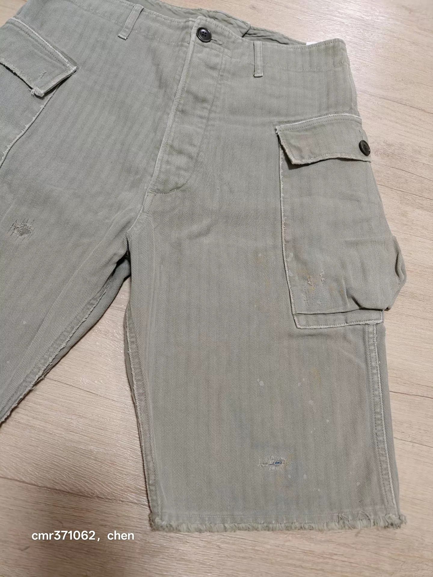 Visvim visvim 20ss veterans crash khaki 1 distressed fishbone Size US 30 / EU 46 - 3 Thumbnail