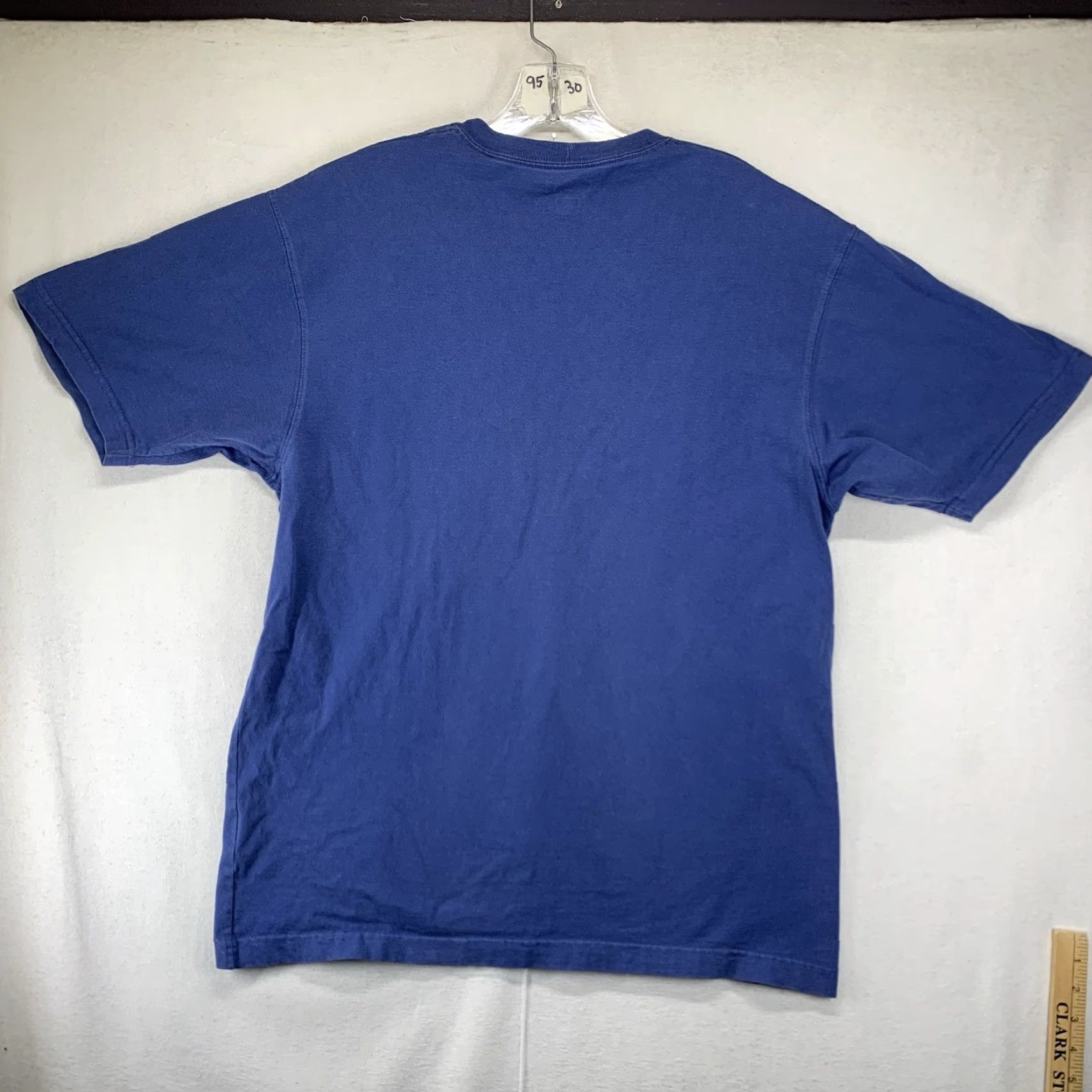 Carhartt VINTAGE Carhartt T Shirt Blue Short Sleeve Pocket All Cotton 2009 Mens M Crew Neck Heavyweight Logo Pocket Regular Fit Men’s T-Shirt Size US M / EU 48-50 / 2 - 2 Thumbnail