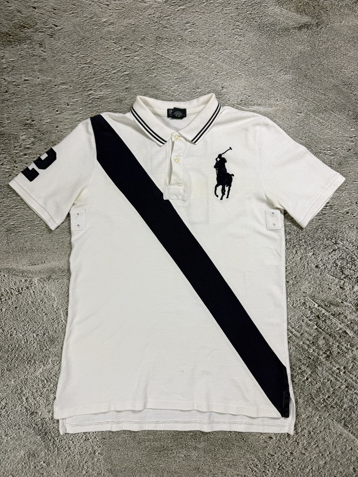 Ralph Lauren Chief Keef Polo Ralph Lauren vintage white big pony Size US S / EU 44-46 / 1 - 1 Thumbnail
