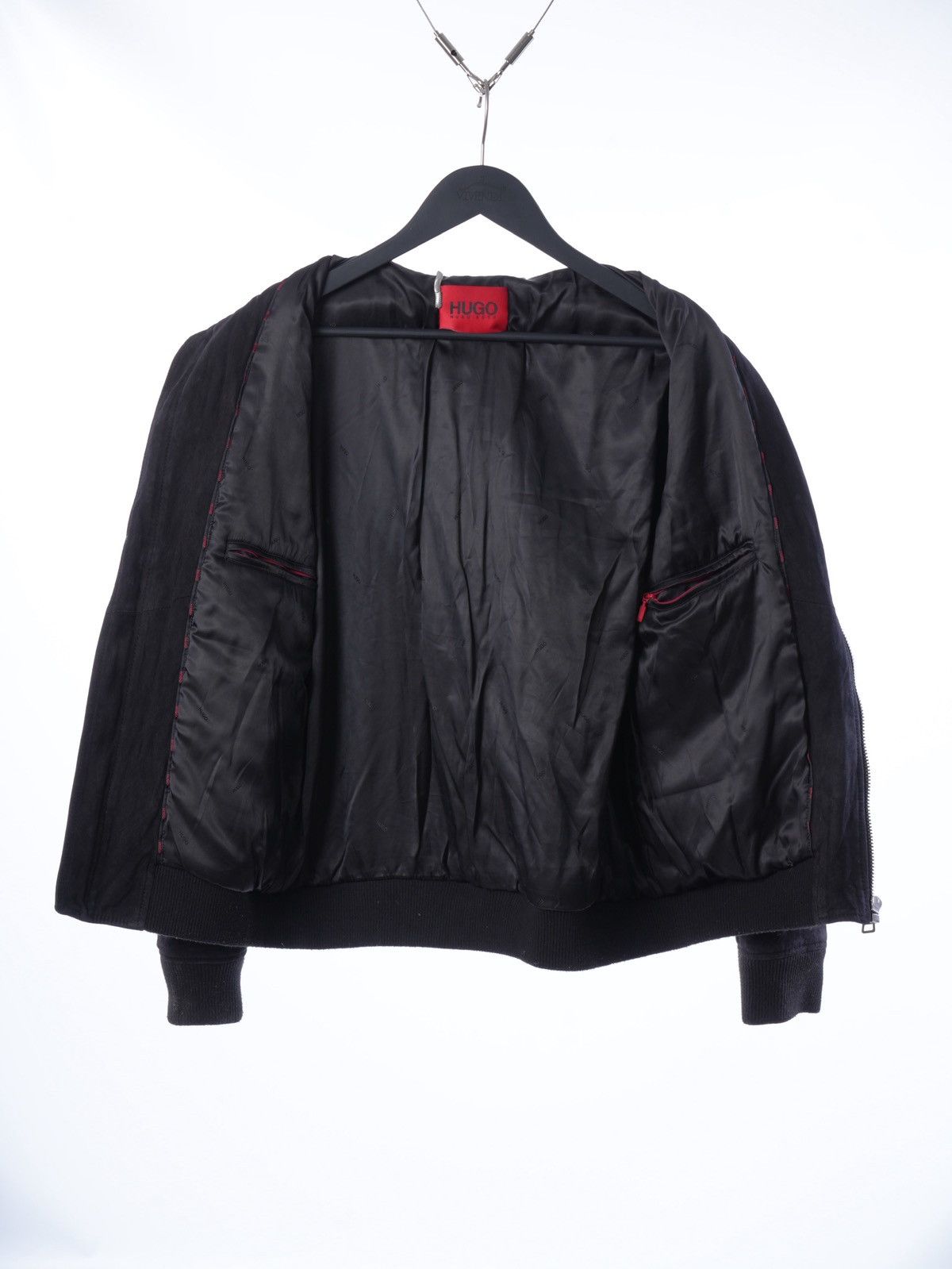 Hugo Boss Hugo boss Leather Suede Bomber Jacket M Size US M / EU 48-50 / 2 - 9 Thumbnail