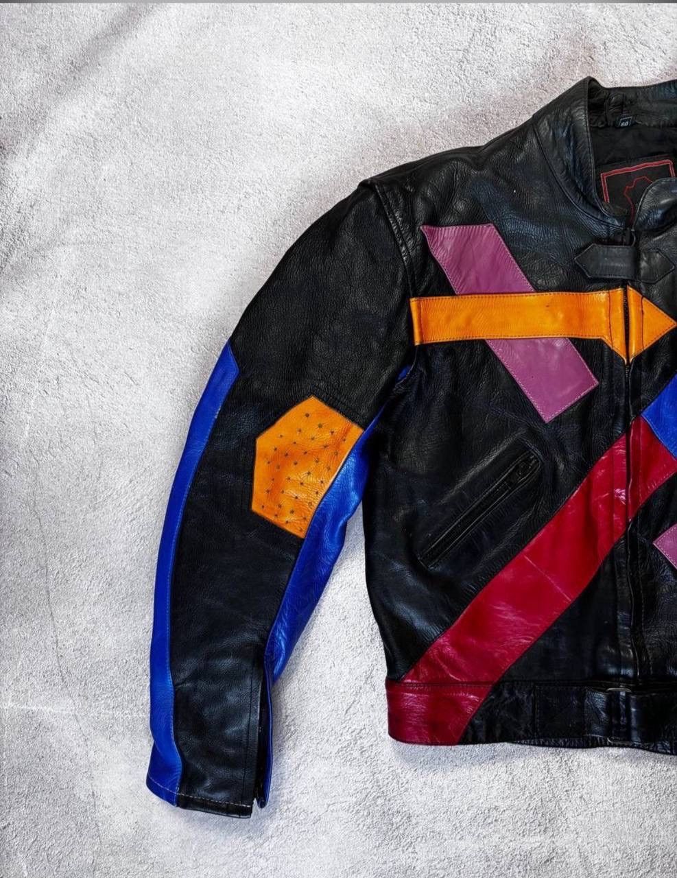 If Six Was Nine Real Leather Avant Garde Junya Watanabe style jacket Size US M / EU 48-50 / 2 - 4 Thumbnail