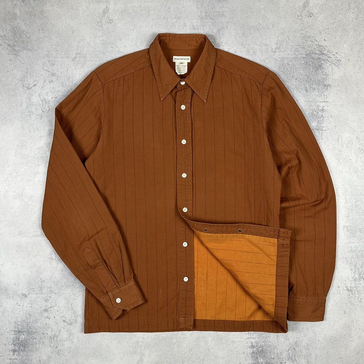 Dries Van Noten Vintage Dries Van Noten rare shirt 90’s Size US M / EU 48-50 / 2 - 2 Thumbnail