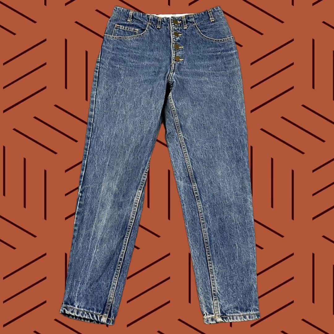 Guess VINTAGE GUESS GEORGES MARCIANO Jeans Womens 28 x 28 Blue Denim Button Fly 90s Size 28" / US 6 / IT 42 - 1 Thumbnail