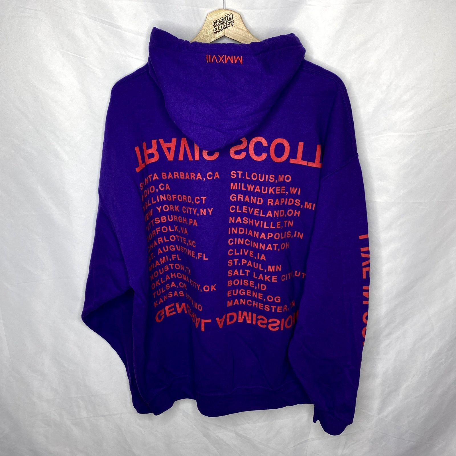 Travis Scott Cactus Jack Birds Eye View Hip Hop Rap Tour Merch Hoodie Size US XL / EU 56 / 4 - 2 Thumbnail