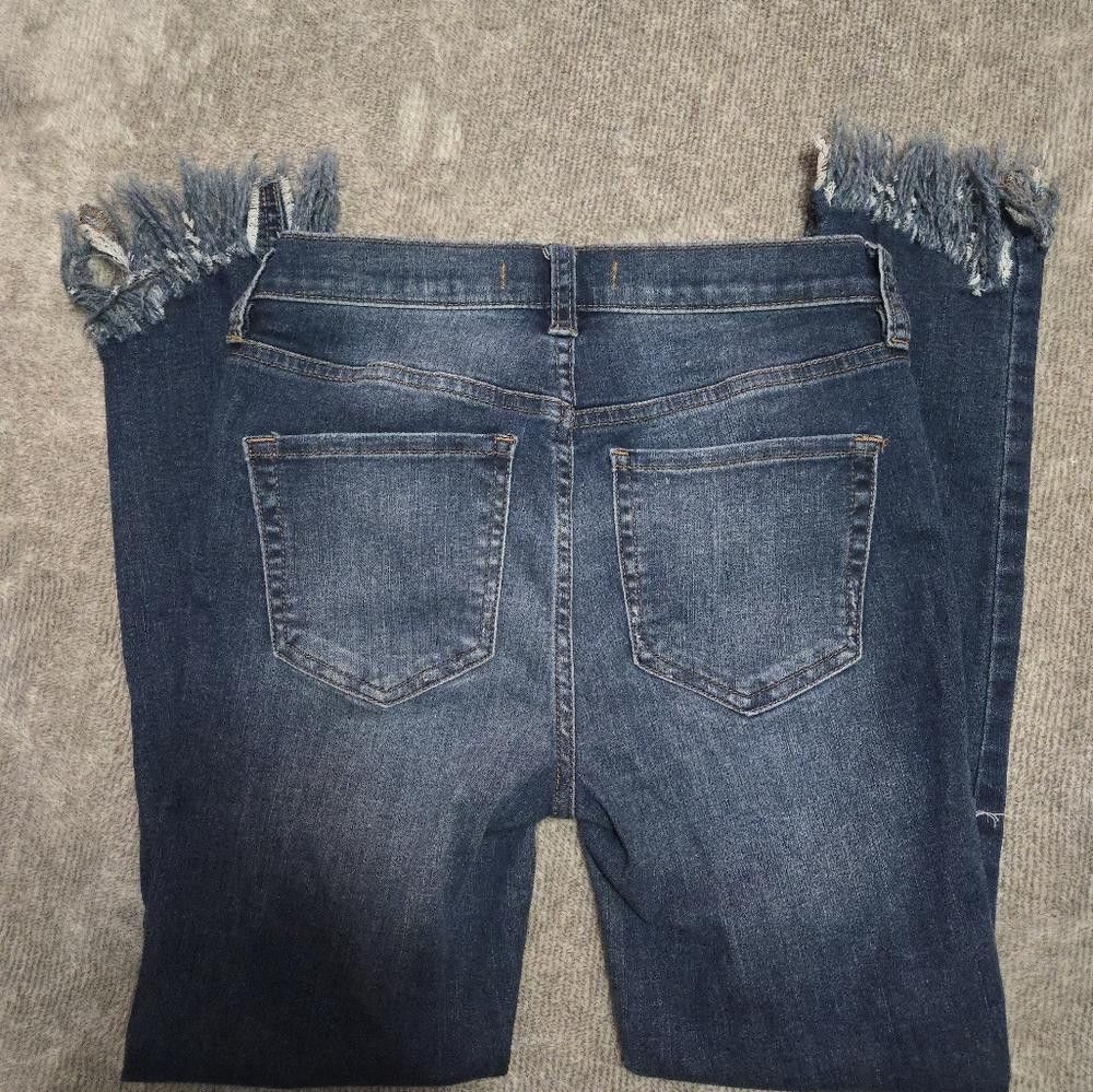 Free People Free People Distressed Crop Jean Size 26" / US 2 / IT 38 - 3 Thumbnail