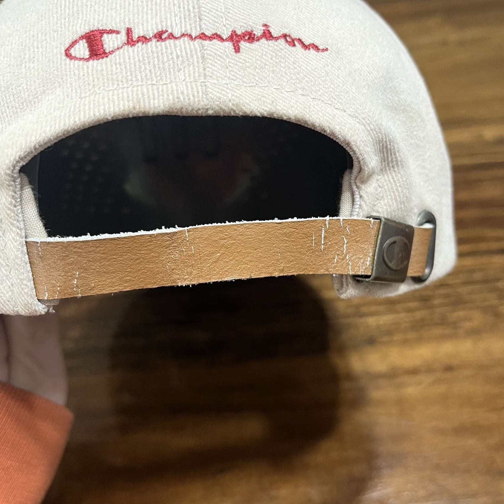 Champion Champion Hat Cap Strap Back Mens Casual Embroidered Brown Cotton Adjustable Red USA Cars Dad Fish Flag Nature Outdoor Sports Lightweight Breathable Size ONE SIZE - 5 Thumbnail