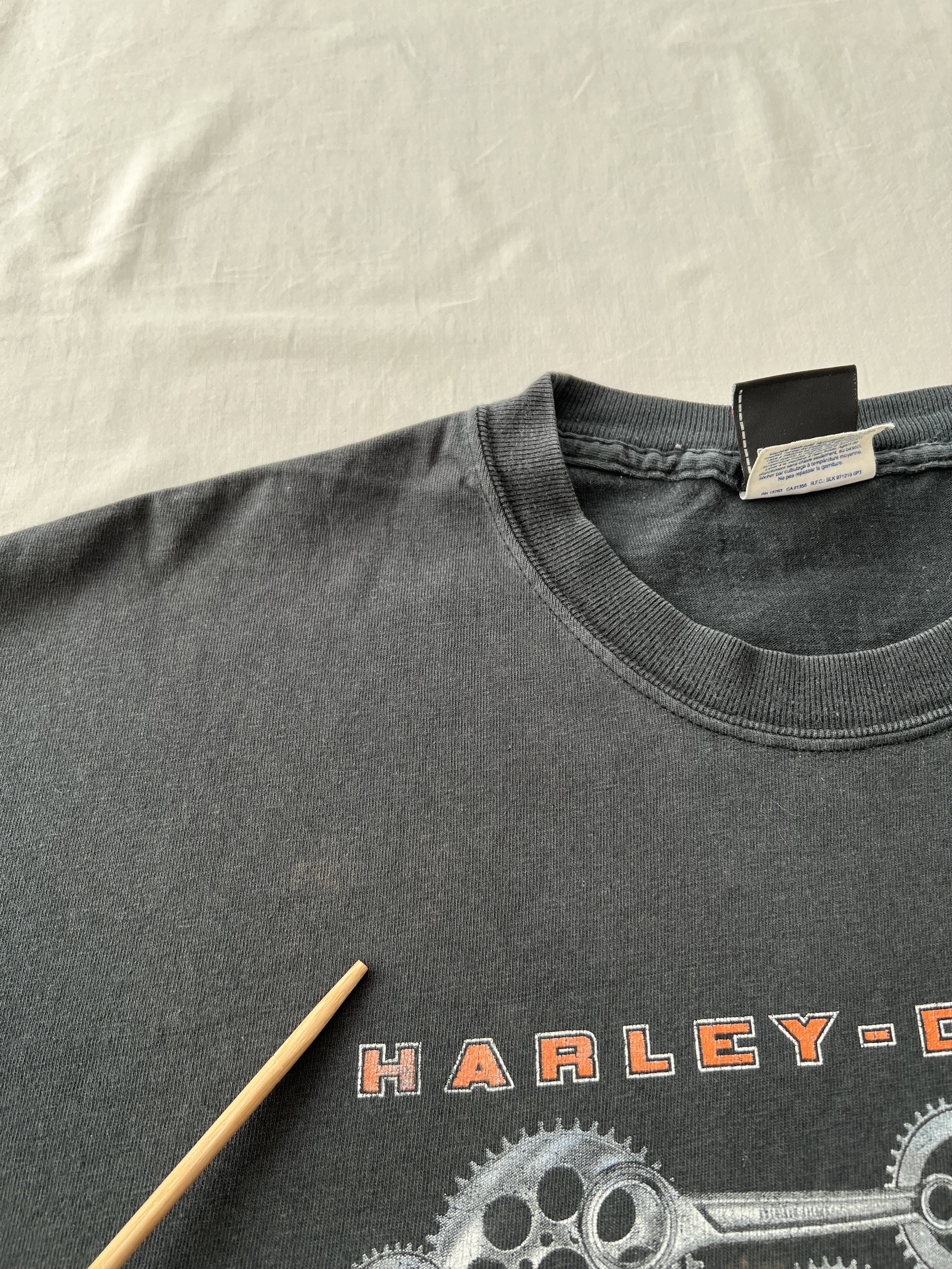Harley Davidson Vintage 2000s Harley Davidson Vehicle Operations York PA Tee Size US XL / EU 56 / 4 - 9 Thumbnail
