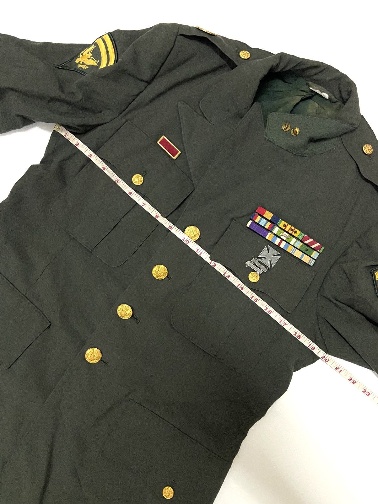 Vintage VINTAGE DLA US MILITARY COAT. Size 38L - 4 Thumbnail