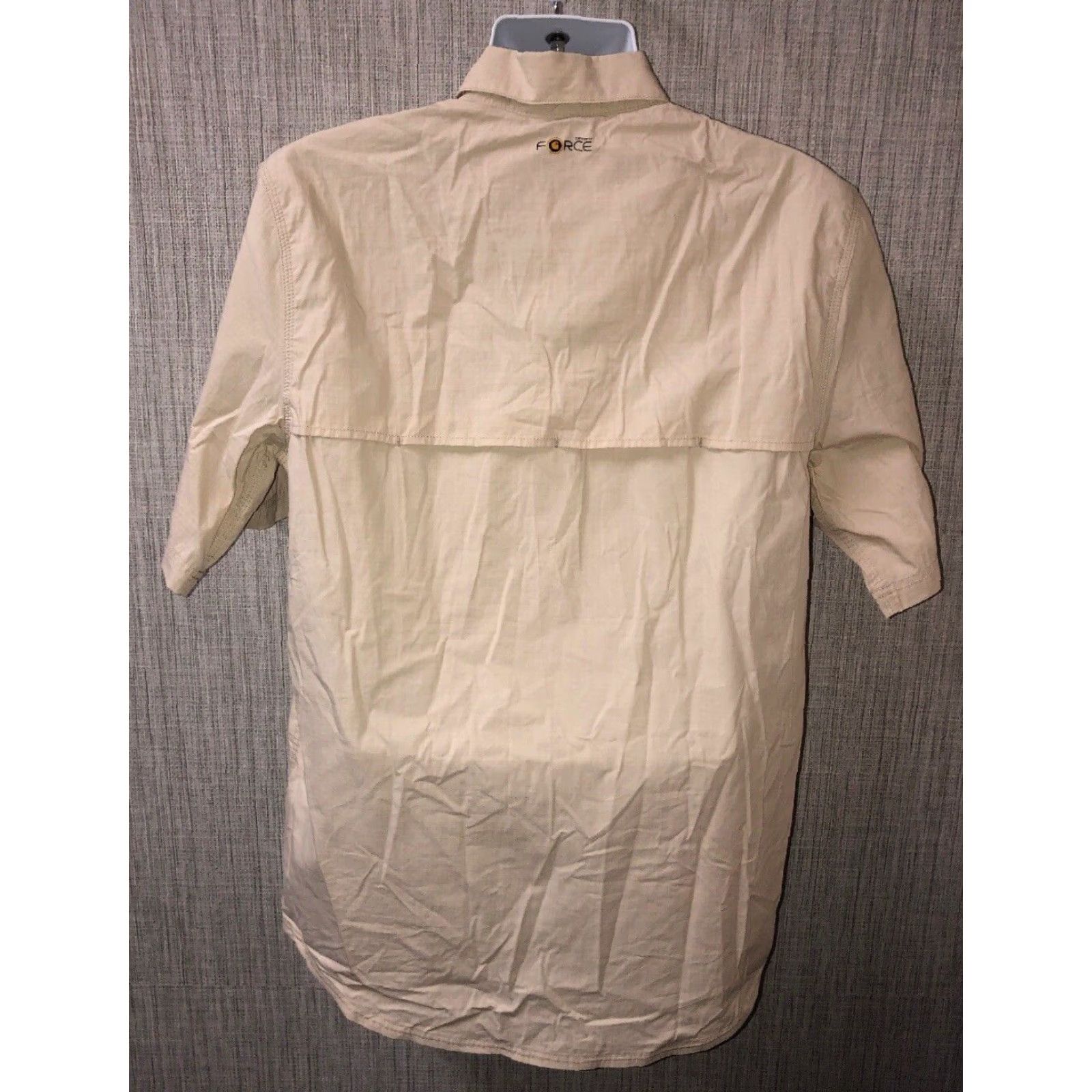 Carhartt VINTAGE Carhartt Shirt Men Beige Short Sleeve Woven Button-Up Size M Adult Medium Beige Mens Shirt Size US M / EU 48-50 / 2 - 5 Thumbnail