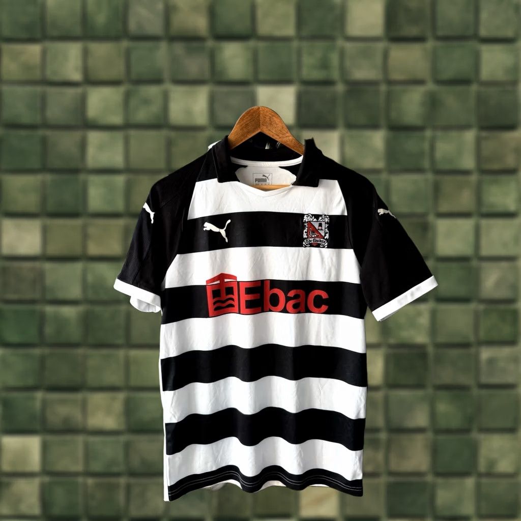 Puma PUMA Darlington Jersey Football Shirt English Soccer Jersey Black M Mens Short Sleeve Size US M / EU 48-50 / 2 - 1 Thumbnail
