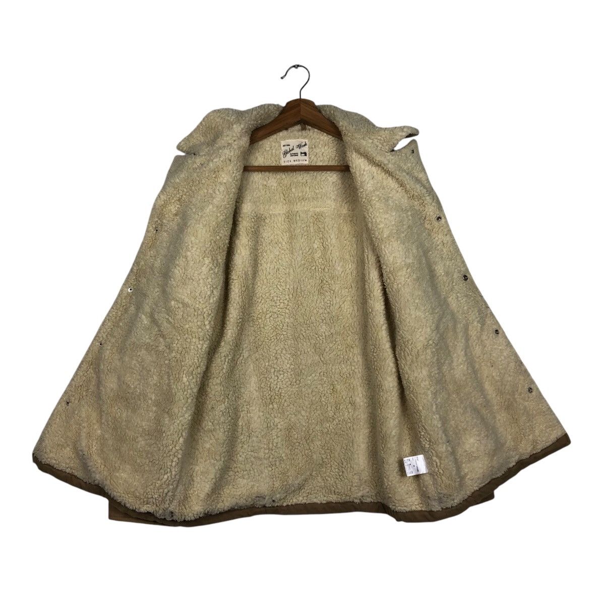 Japanese Brand × Vintage 📌Global Work Chore Biker Jacket Double Collar Issey Miyake Size US M / EU 48-50 / 2 - 14 Thumbnail