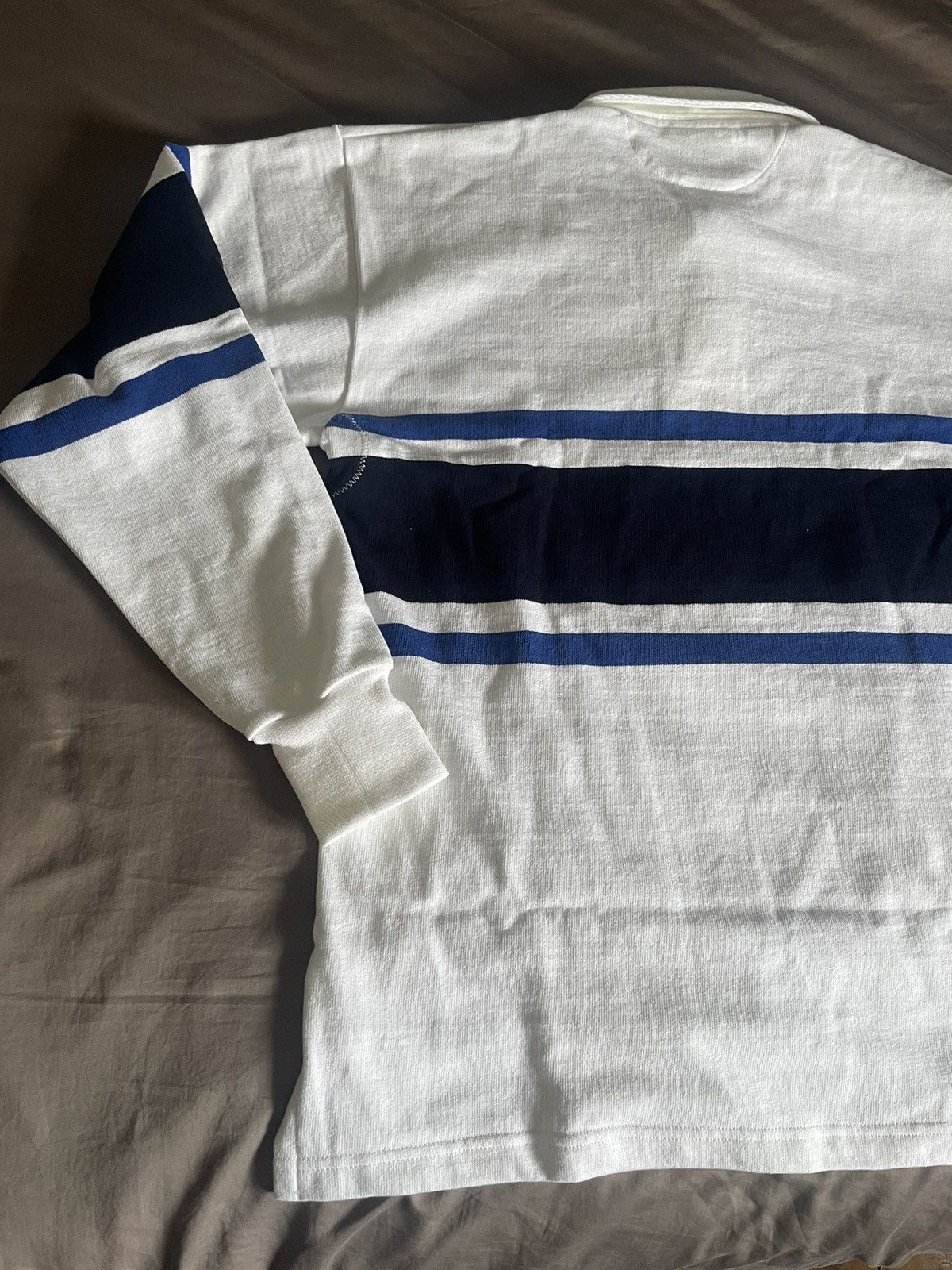 Aime Leon Dore Aime Leon Doré Rugby Shirt Sweatshirt Blue White ALD Size US XL / EU 56 / 4 - 8 Thumbnail