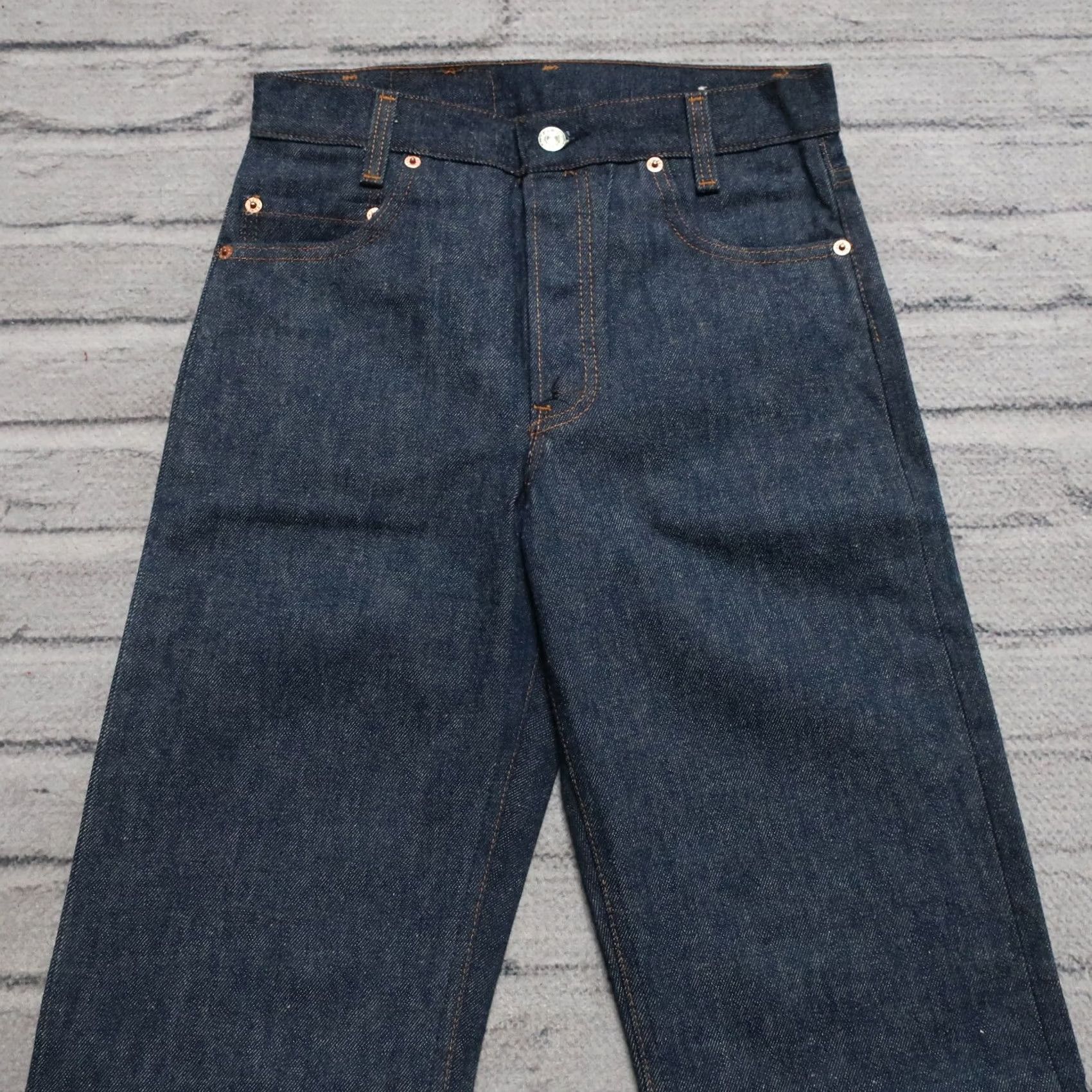 Levi's VINTAGE Levi's 701 Student Denim Jeans Pants Men 27 Raw 37 Inseam 701 Vintage Deadstock Levis 27" Boys Mens (adjusted) Size US 27 - 3 Thumbnail
