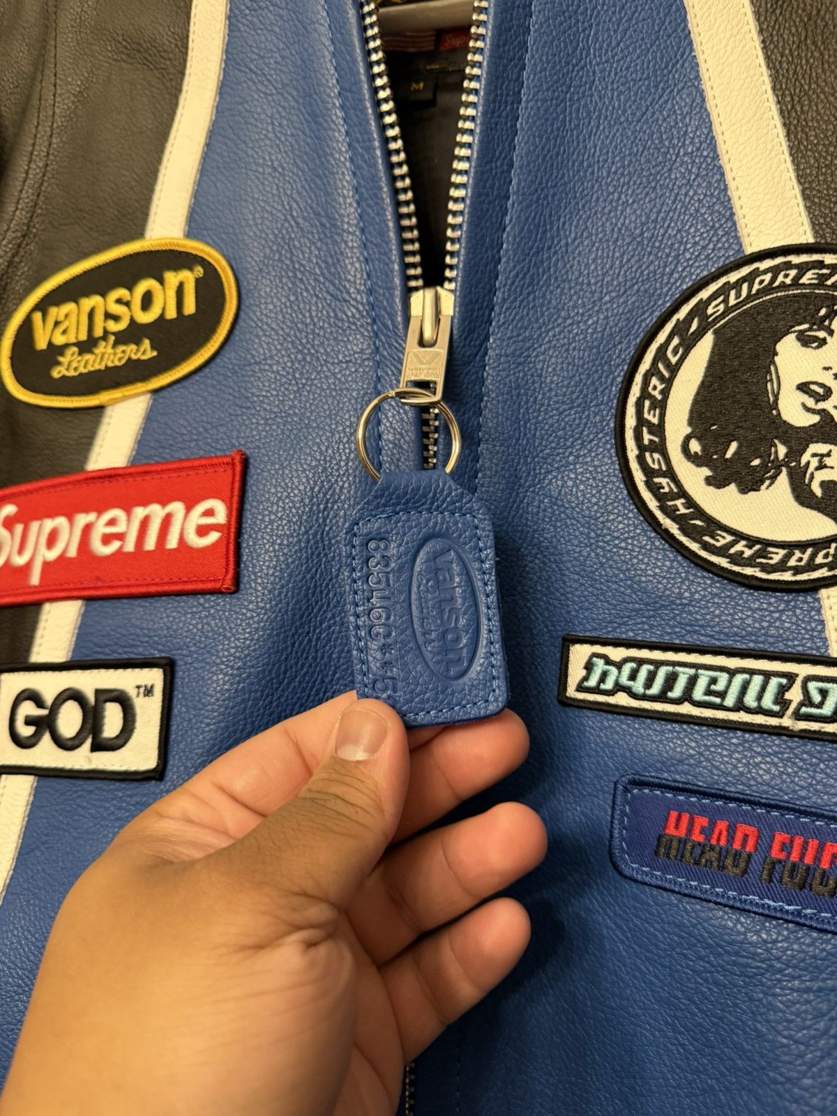 Supreme × Vanson Leathers Supreme Hysteric Glamour Vanson Leather Jacket Size MEDIUM Size US M / EU 48-50 / 2 - 5 Thumbnail