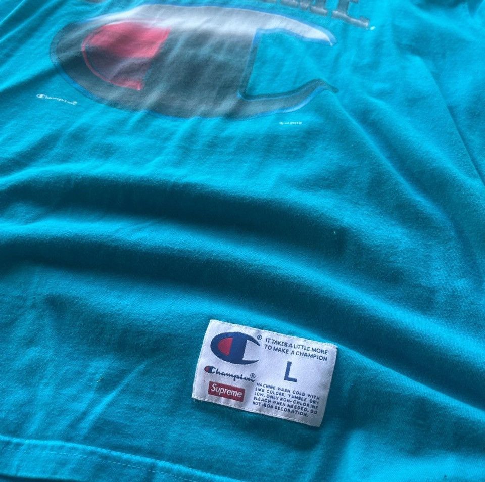 Champion × Supreme Supreme x champion t shirt Size US L / EU 52-54 / 3 - 2 Thumbnail