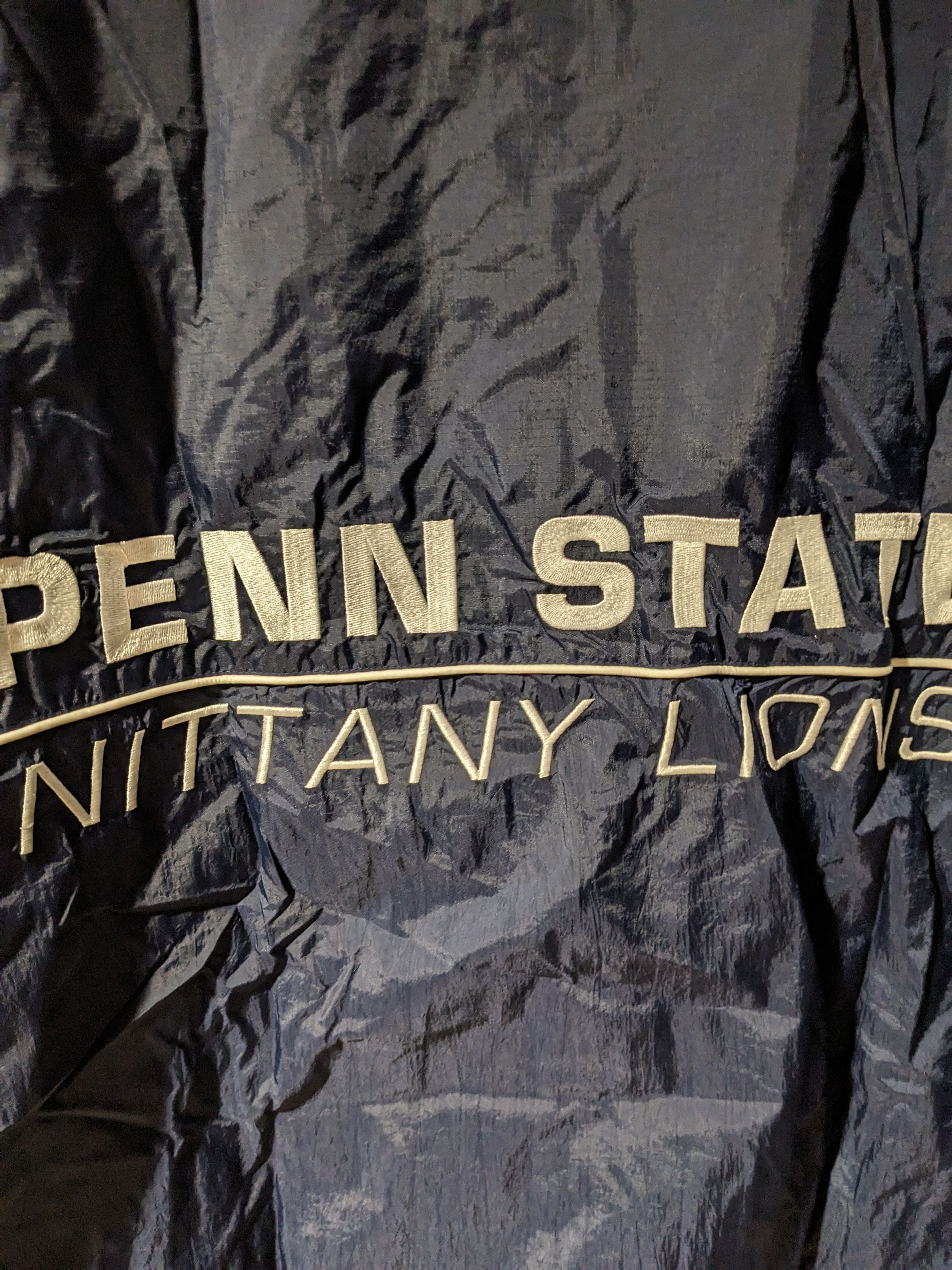 Vintage Vintage 90s Penn State University Logo Windbreaker Size US XL / EU 56 / 4 - 2 Thumbnail