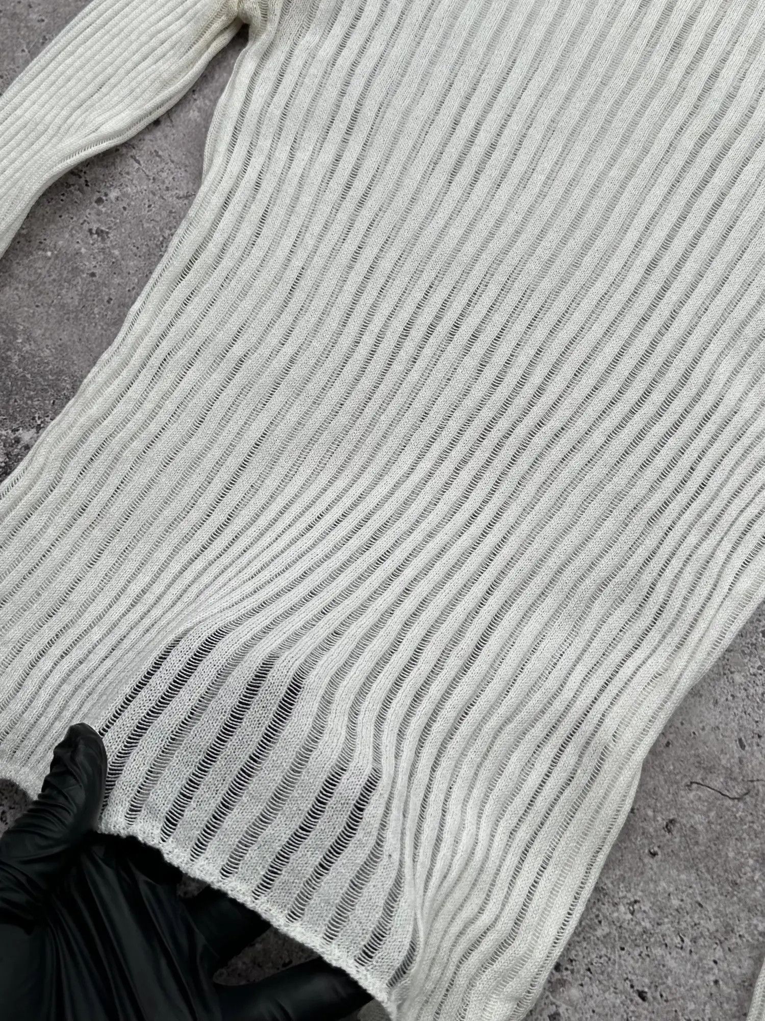 Vintage Vintage Mesh Long Sleeve C647(V347) Size S / US 4 / IT 40 - 6 Thumbnail