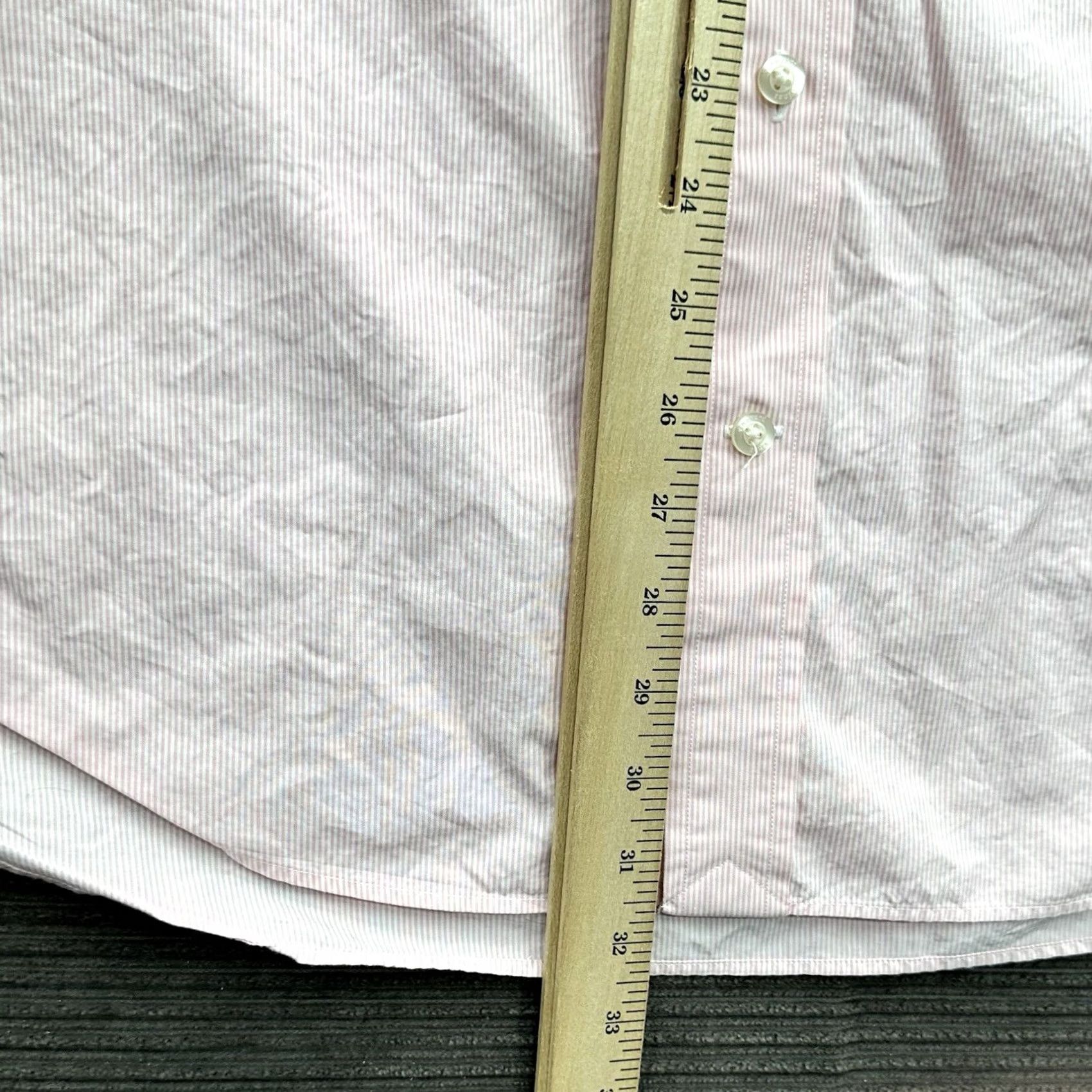 Vineyard Vines VINEYARD VINES Whale Shirt Men L Cotton Pink Striped Button-Up Preppy Crew Neck? (This line intentionally kept as per constraints) Size US L / EU 52-54 / 3 - 6 Thumbnail