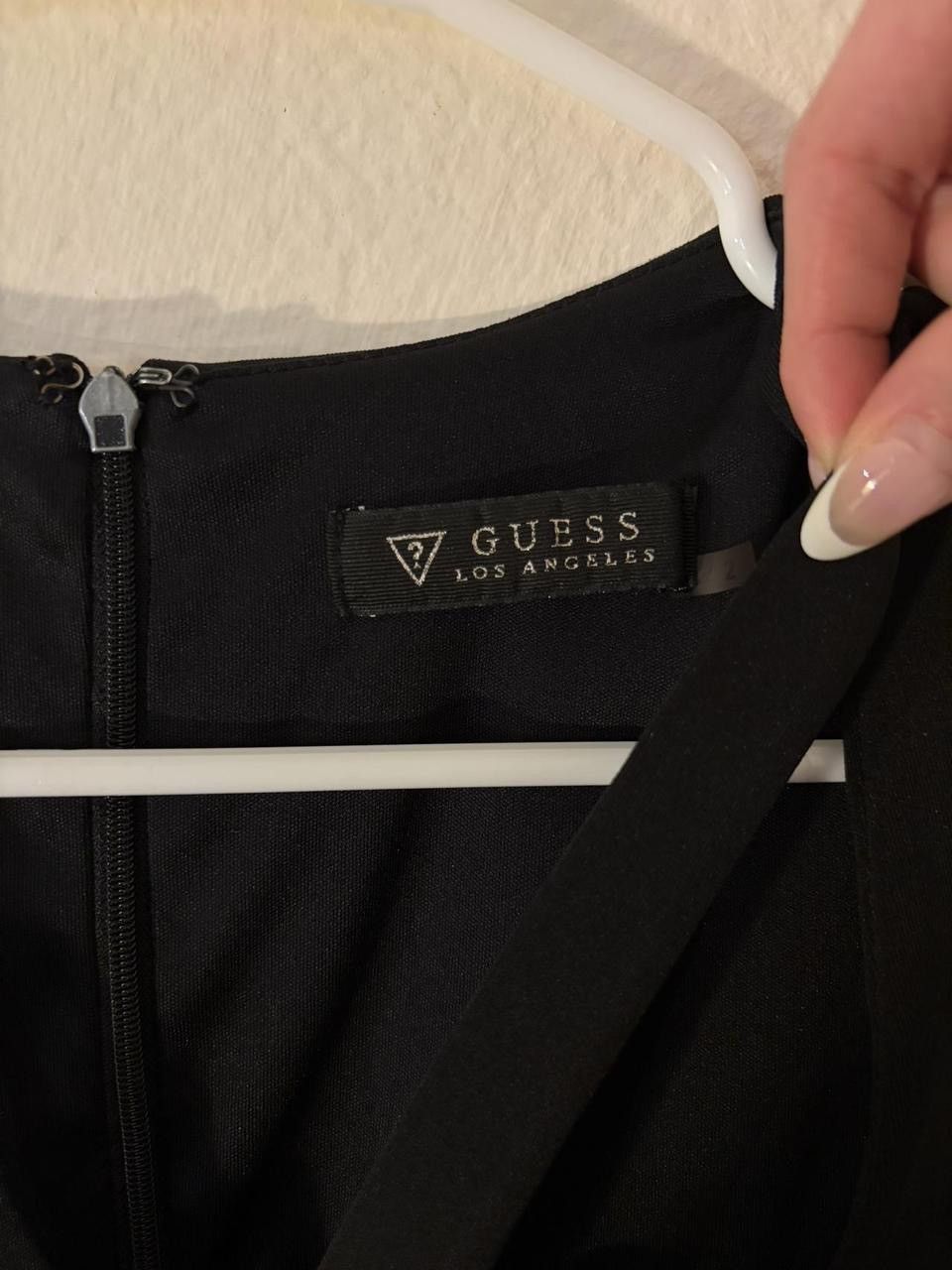 Guess vintage black guess dress with zipper detail size 2 Size XS / US 0-2 / IT 36-38 - 3 Thumbnail